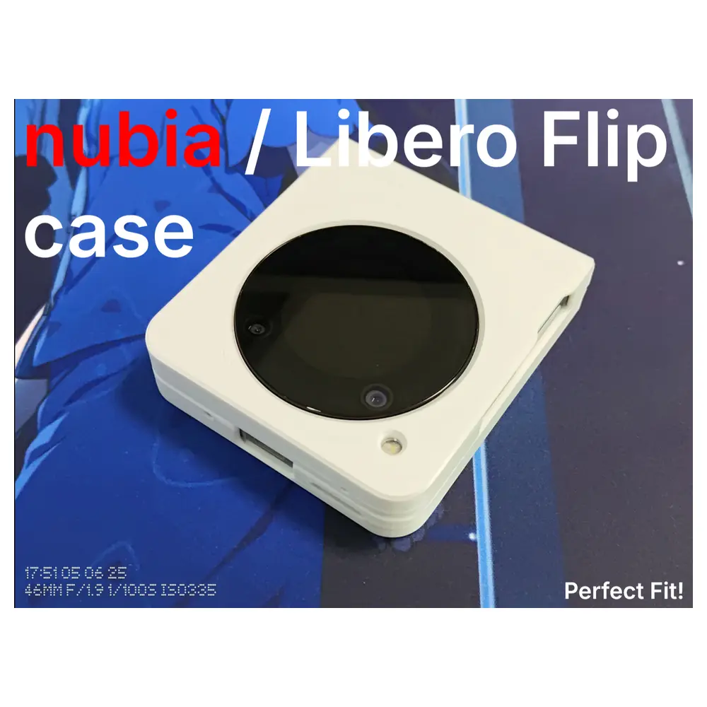 Nubia Libero Flip Case Protection Cover Accessories Flip Phone Case Phone Case Phone Parts Flip Protection Cover