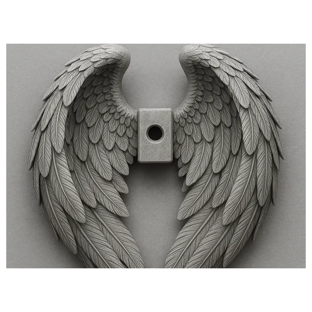 Angel Wings Stand Base Wings Decoration Religious Items Gift Display Ornament Wing Model