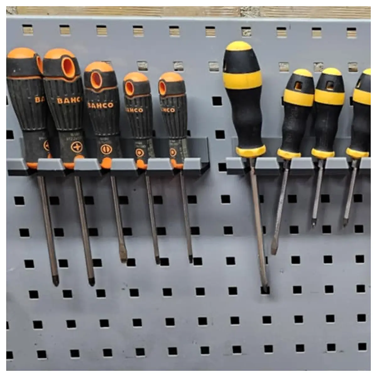 Toolboard Screwdriver Holder Organizer Screw Storage Repair Toolbox Parts Storage