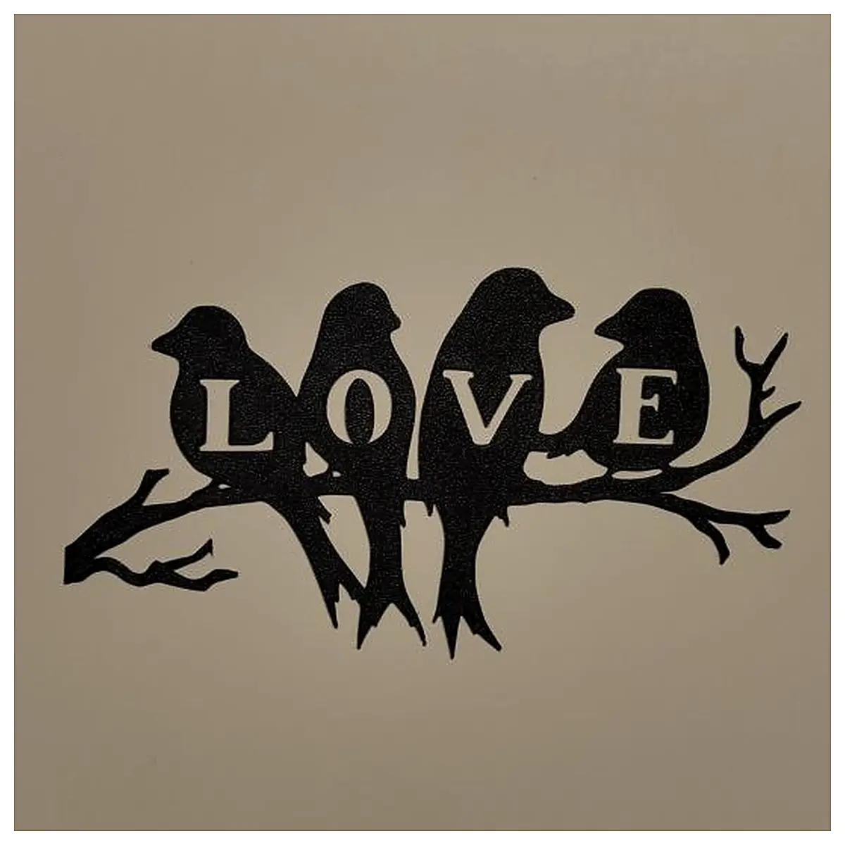 Wall Decor Bird Wall Art Loving Birds Painting Home Decoration Art Print Wall Stickers
