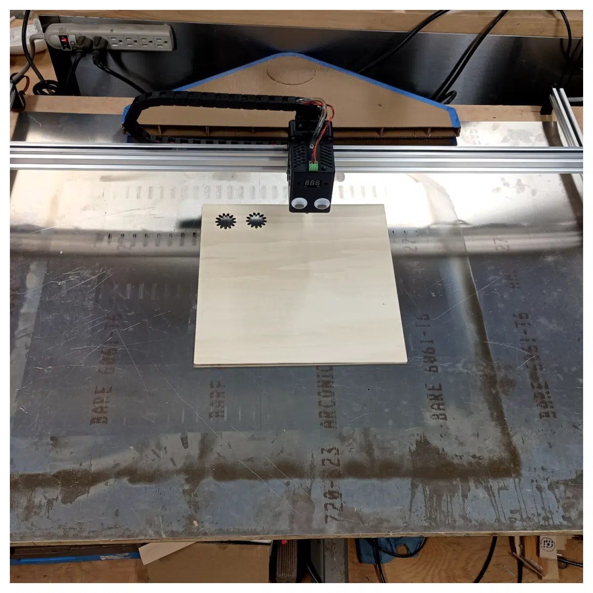 Diode Laser Laser Cutting Engraving DIY Projects Electronics Assembly Component Fast Cut