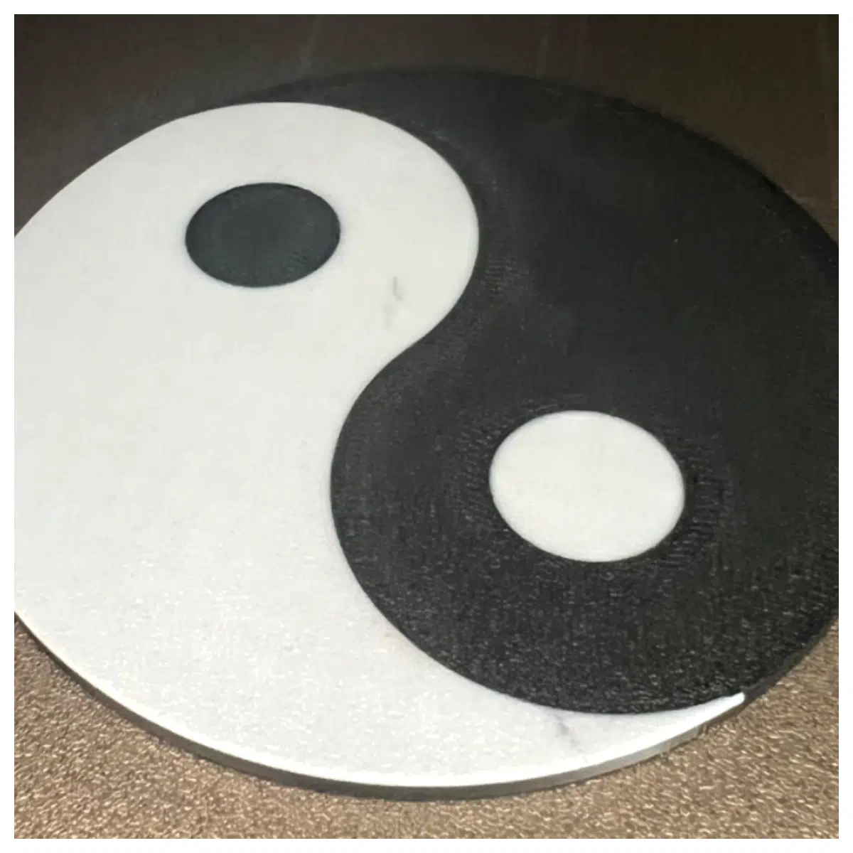 Yin Yang Tai Chi Coasters Tea Trays Yoga Mat Cushion Meditation Pad Desk Decor Anti Slip