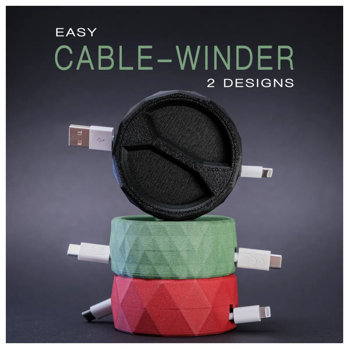 Cable Organizer Cord Wrap Tool Electronic Cable Protection Computer Wire Management Simple Winder DIY