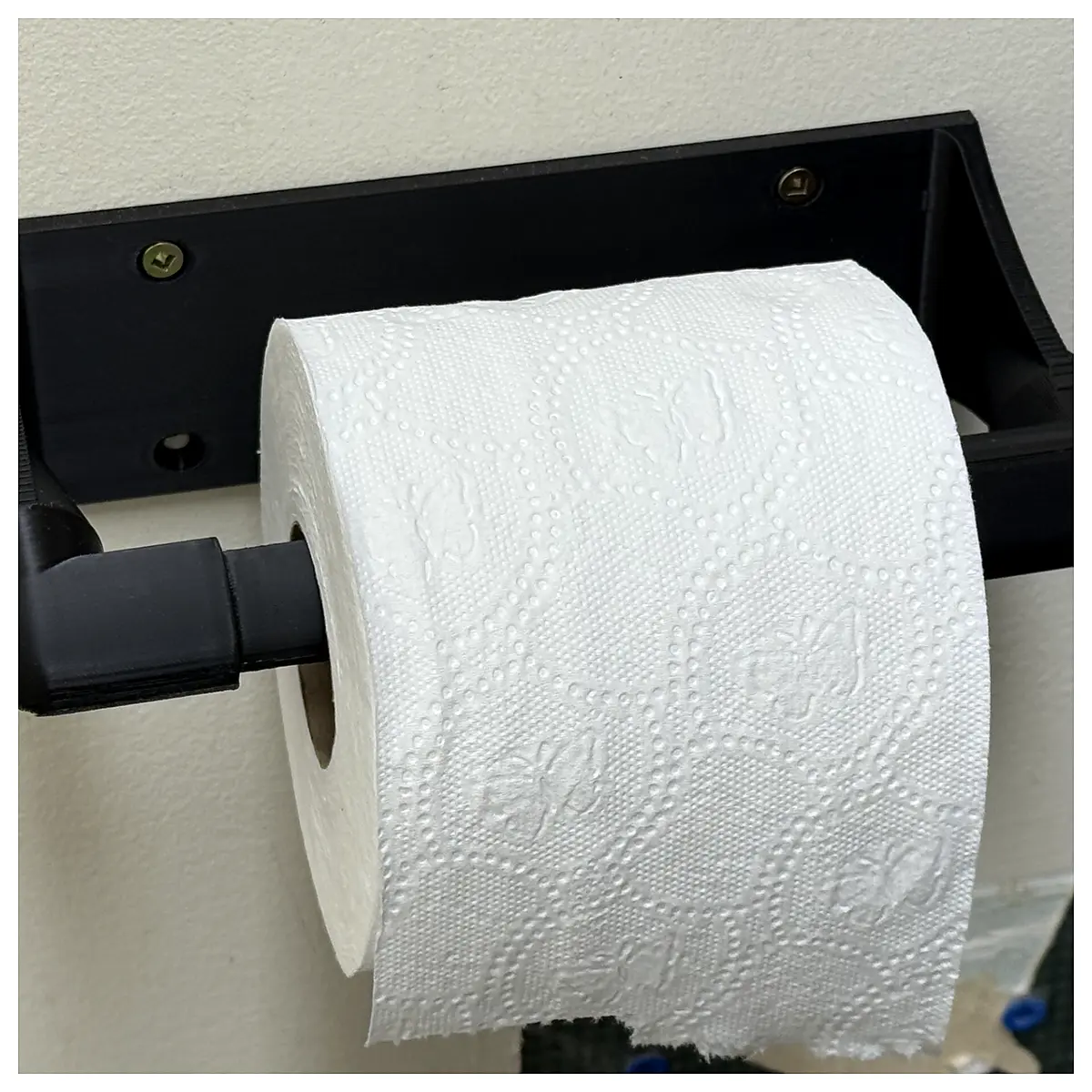 Paper Towel Dispenser Automatic Rotating Holder Paper Towel Rack Paper Storage Organizer Paper Dispenser