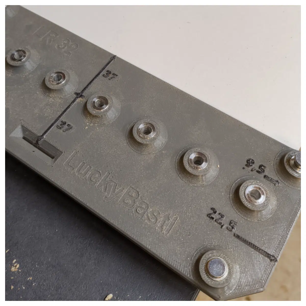 32 Hole Spacing Drill Template Drilling Tool Drill Template Hole Staggering Precision Drilling Improve Drilling Efficiency