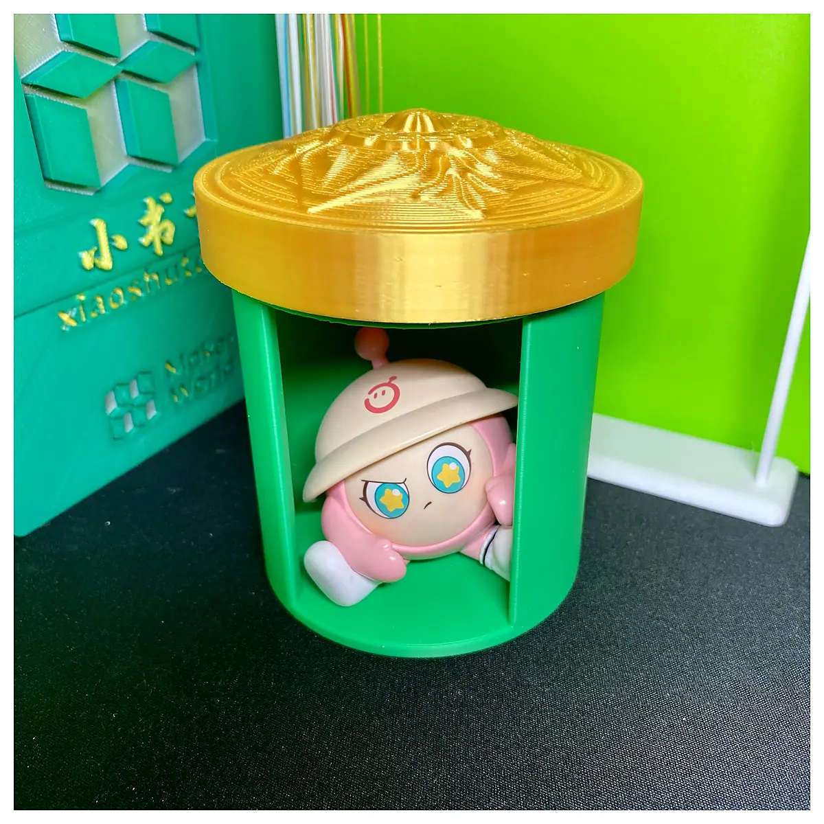 Wizard of Oz Figures Display Box Storage Container Toy Organizer Collection Case Model Showcase