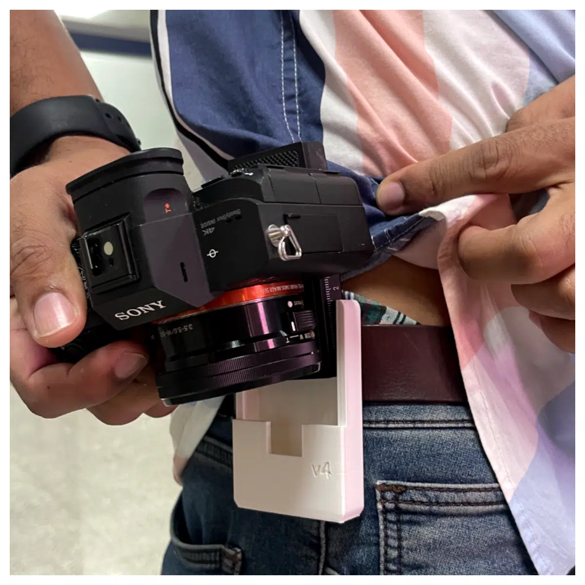 Camera Mount for Belt Mobile Phone Holder for Sports Shooting Accessories Camera Stabilizer Phone Support for Outdoor Photography