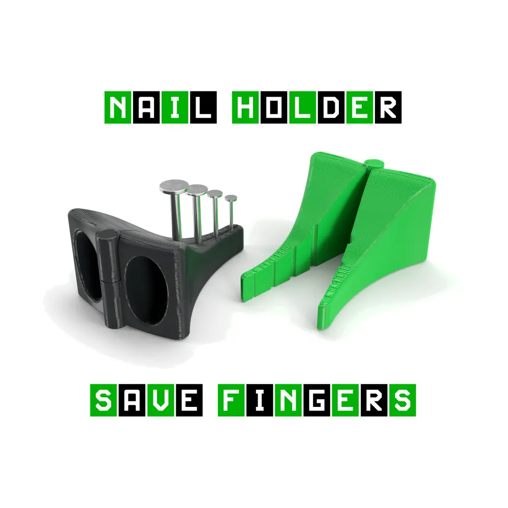 Nail Rack Wall Storage Hanging Screw Holder Screw Organizer Parts Storage Solutions