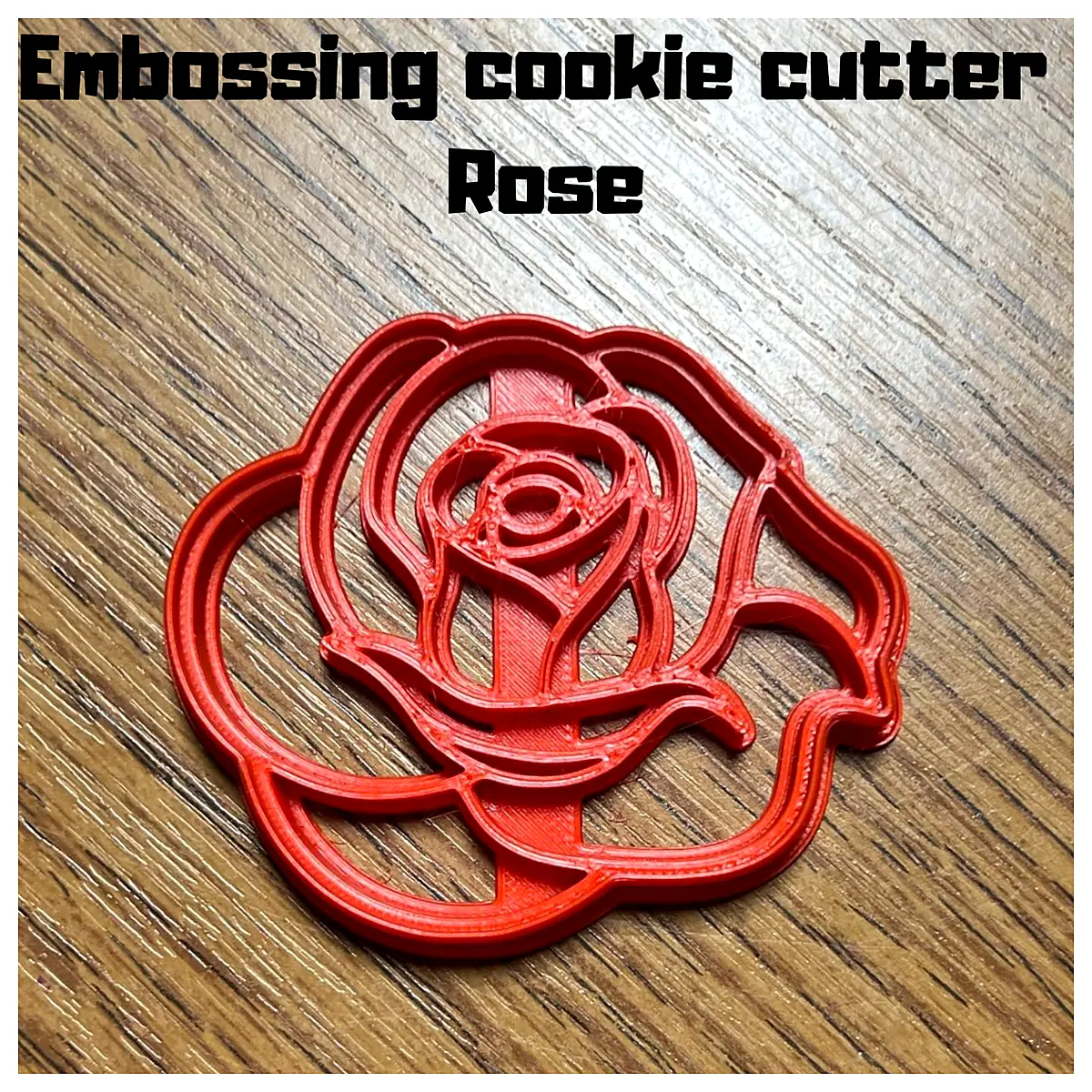 Rose Flower Pressed Flower Cookie Molds DIY Cookie Molds Rose Cookies Baking Molds Pressed Flower Cookies