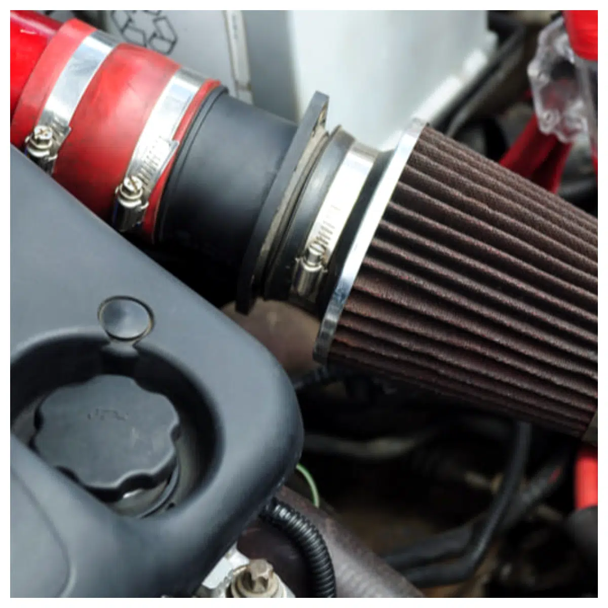 M3D 3D Printed Air Filter Flange Filtration Accessory Air Filter Housing 3D Printed Part Air Filter Plate