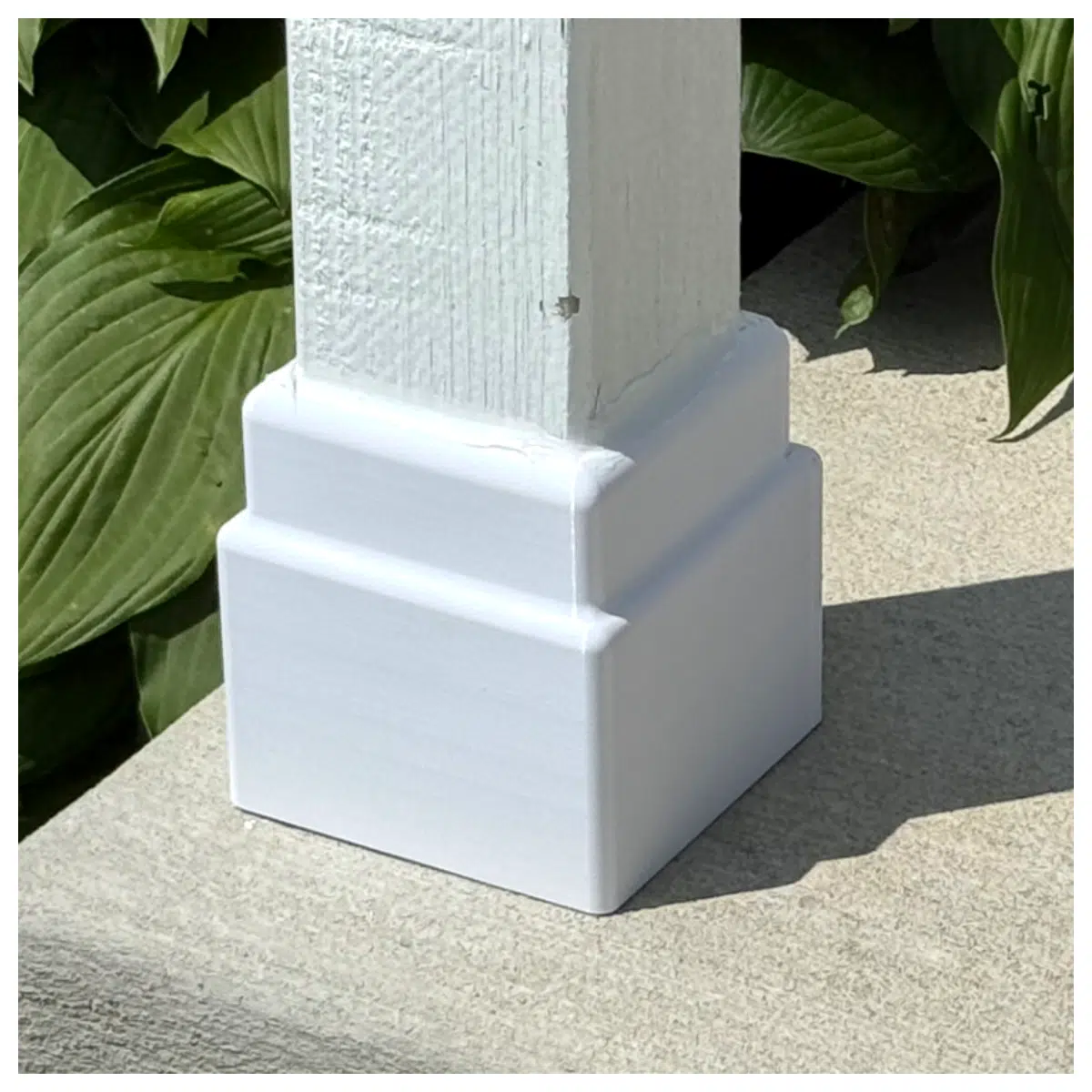4x4 Post Base Cover Post Protection Guard Wind Rain Defend Outdoor Decoration Support Structure Accessory Stable Support