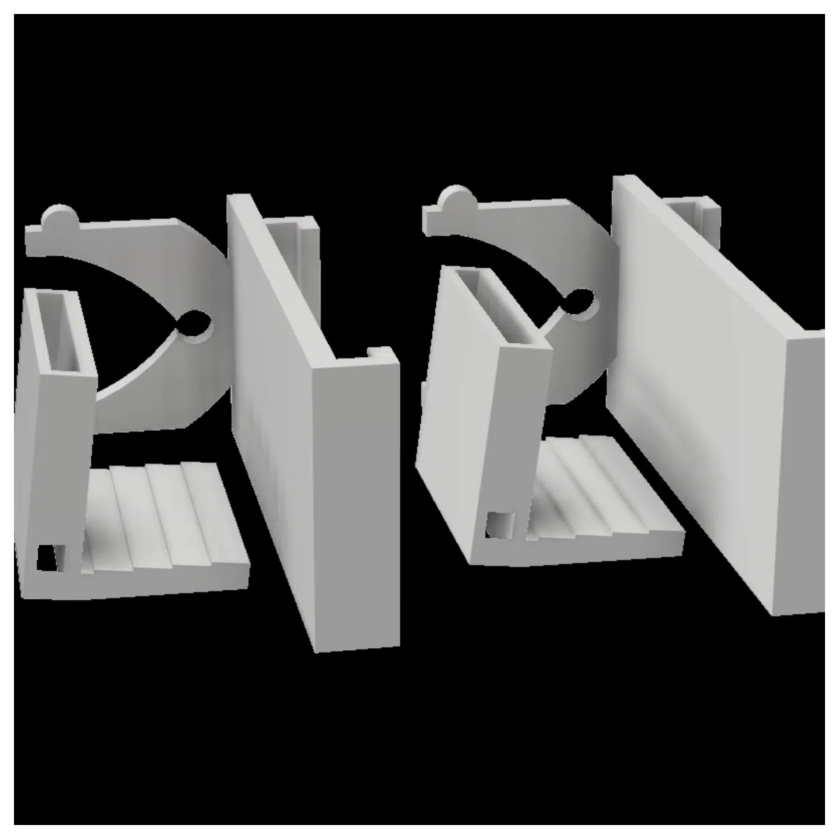 Louver Blind Cord Connector Replacement Parts Window Shade Clevis Roller Blind Hardware Fast Installation Shade Accessory Quick Fit