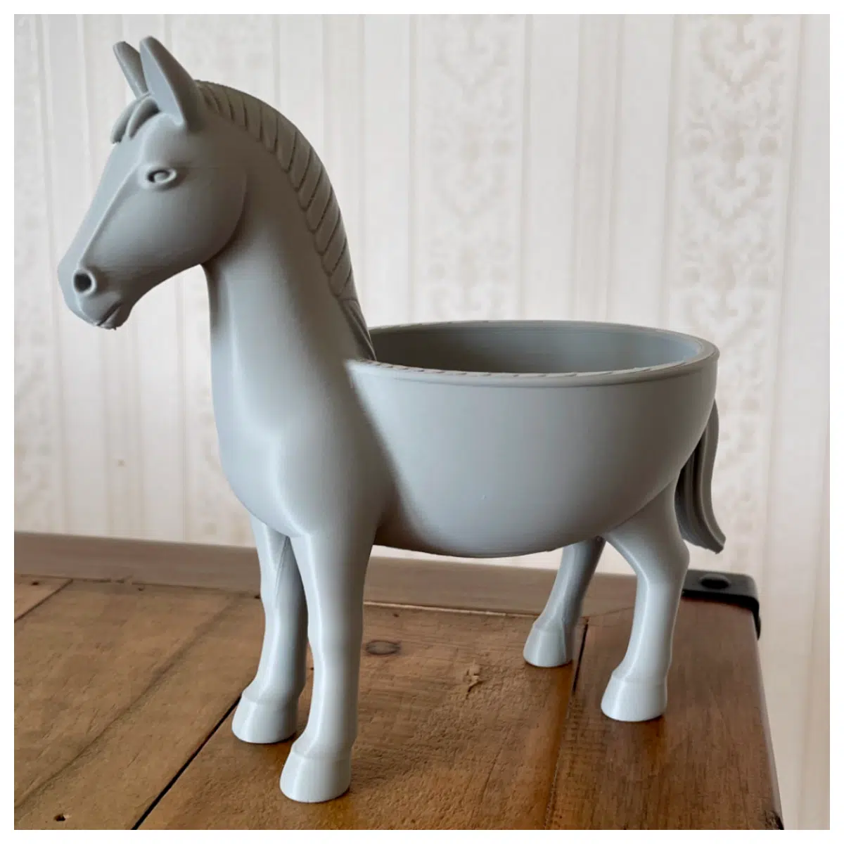 Horseshoe Bowl Pet Food Bowl Training Dish Foal Feeding Ceramic Bowl Petware Feeding Aid