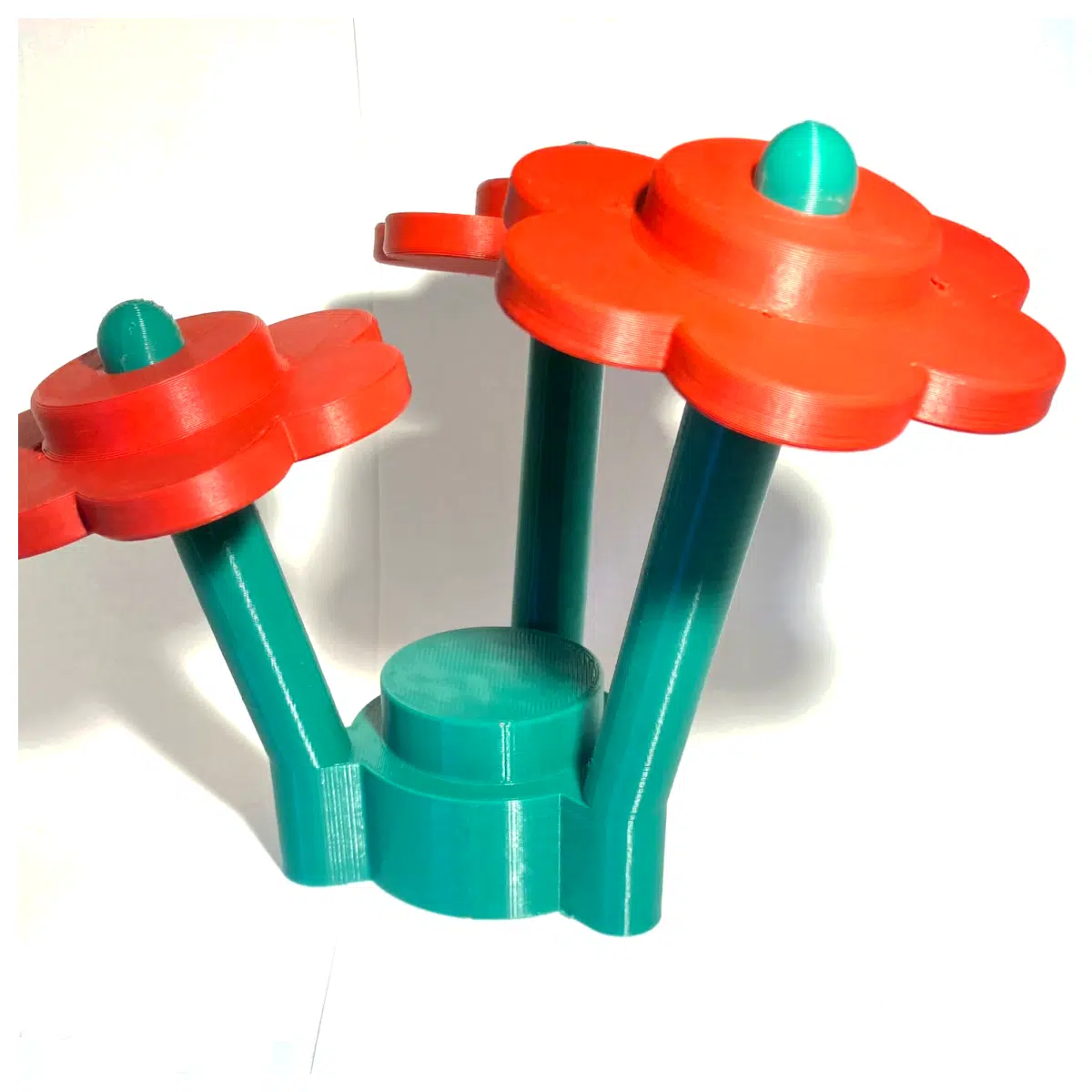 Large Building Blocks Flowers Toy Construction Play Area Creative Puzzles Kids Gift