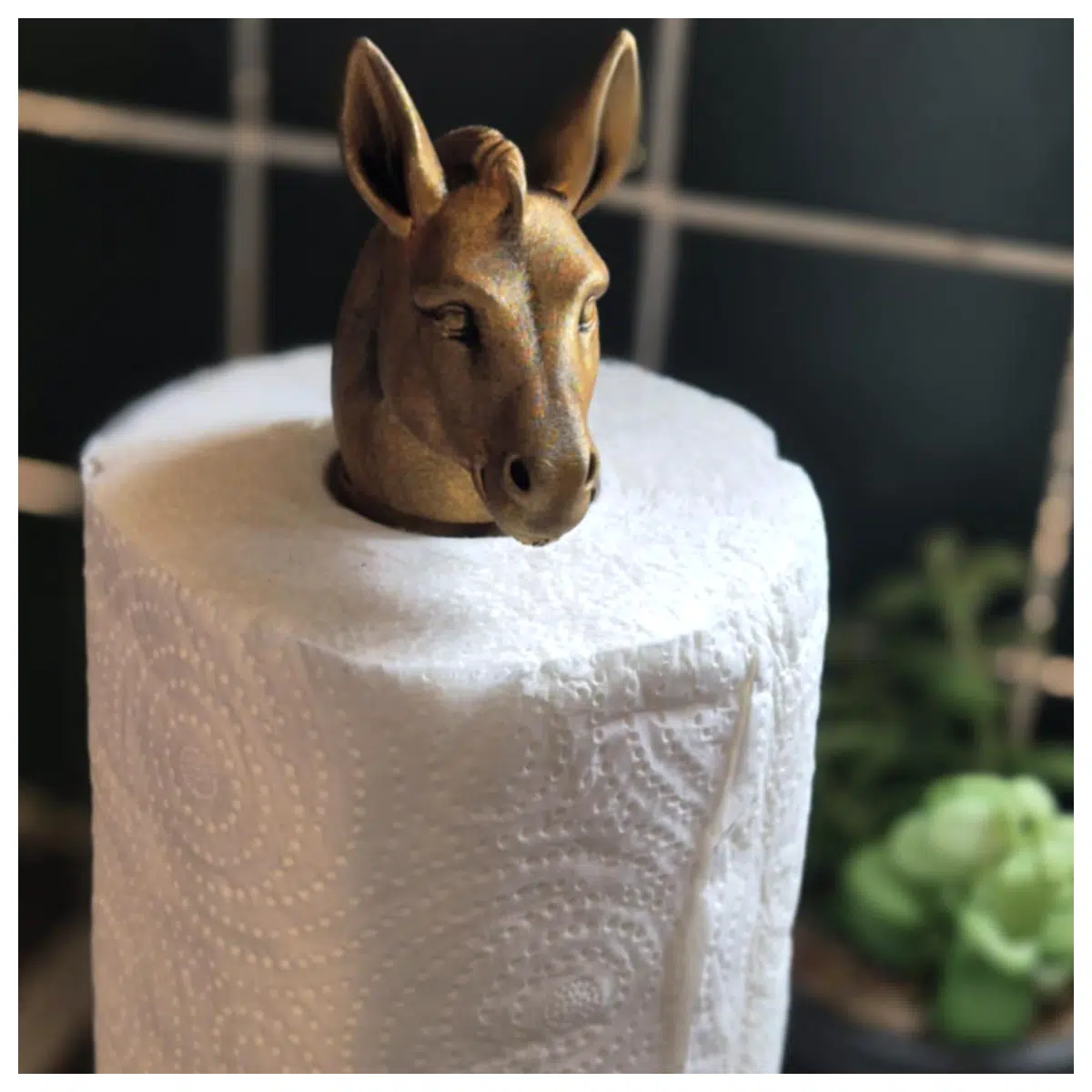 Kitchen Paper Roll Holder Wall Mounted Multi Functional Paper Storage Roll Holder Bathroom Kitchen Paper Support