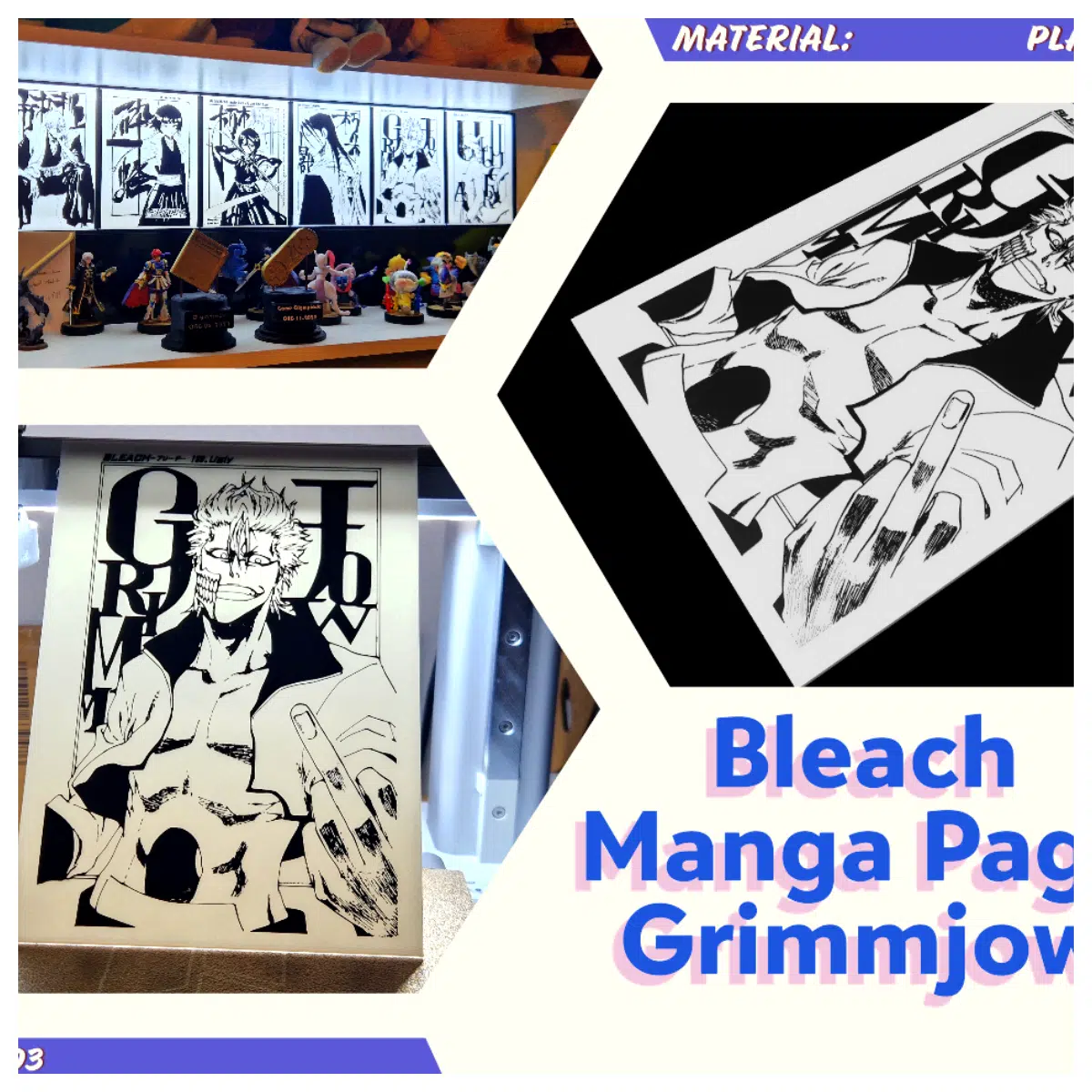 Grimoire Manga Page Manga Page Manga Page Replacement Manga Book Accessories Manga Spare Pages