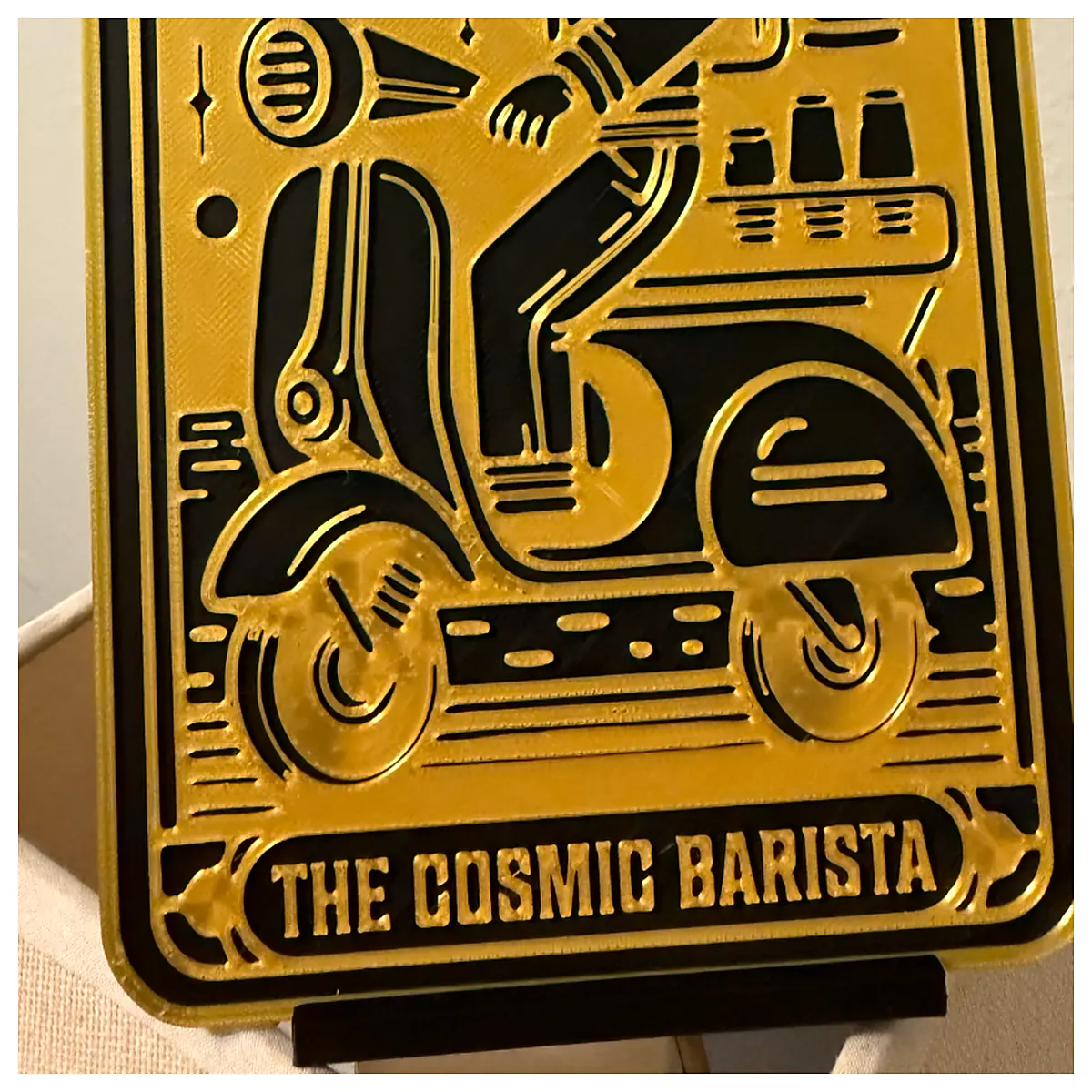 Cosmic Barista Tarot Cards Telling Psychic Readings Tarot Card Divination Fate Prediction