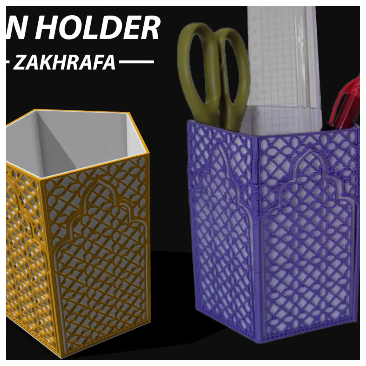 Pen Holder Desk Organizer Office Study Writing Accessory Pen Case Holder Creative Storage Solution
