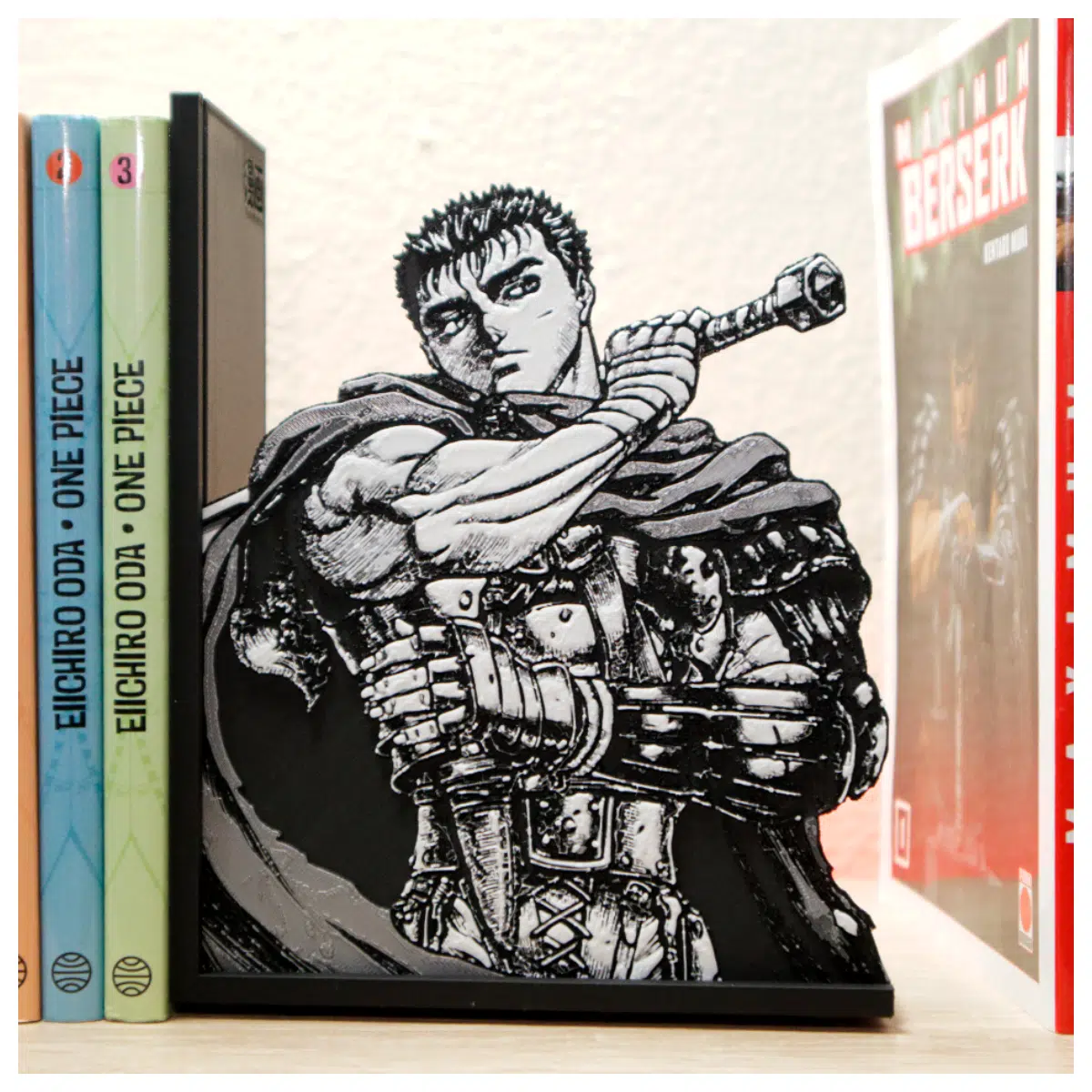 Berserk Fanart Young Guts Bookcase Manga Collection Art Character Enthusiast