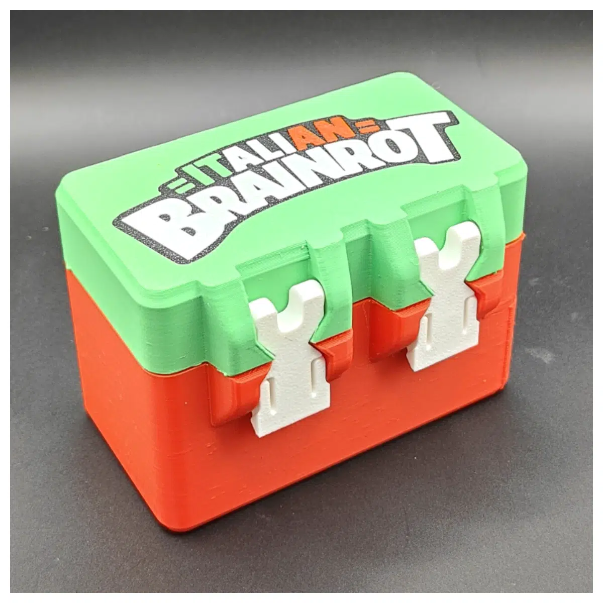 Italy Brain Hole TCG Card Box Snap Fit Card Collection Player Card Sleeves Game Accessories