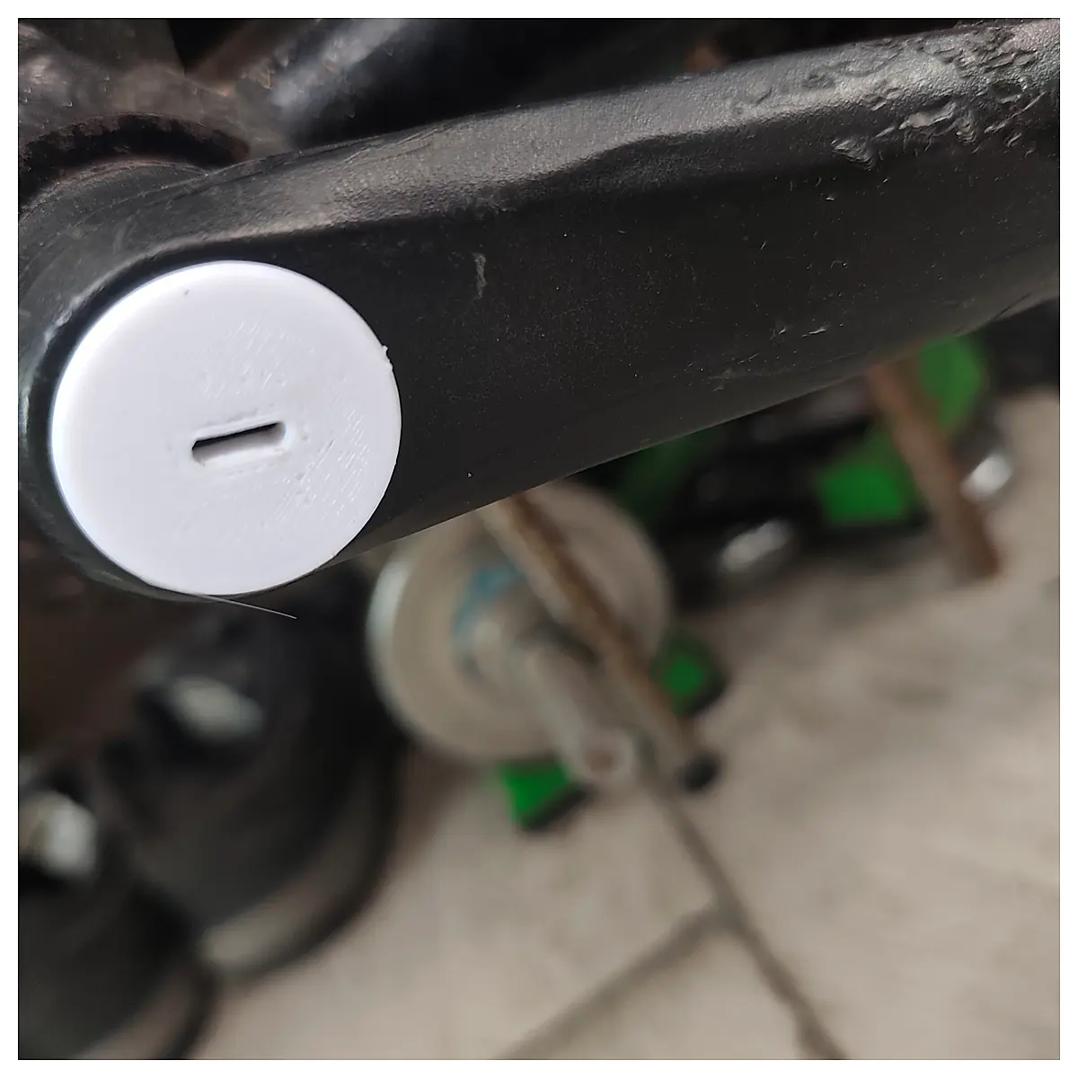 Bike Crankset Shield Cover Protection Guard Axis Sleeve Repair Parts Accessories