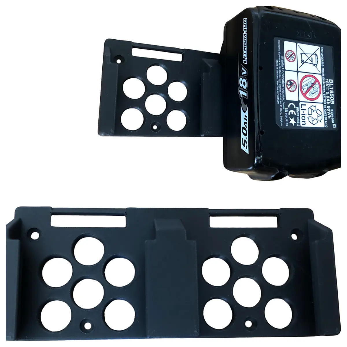 Farm Battery Bracket Battery Holder Battery Clip Rural Battery Support Battery Installation Accessories Universal Bracket