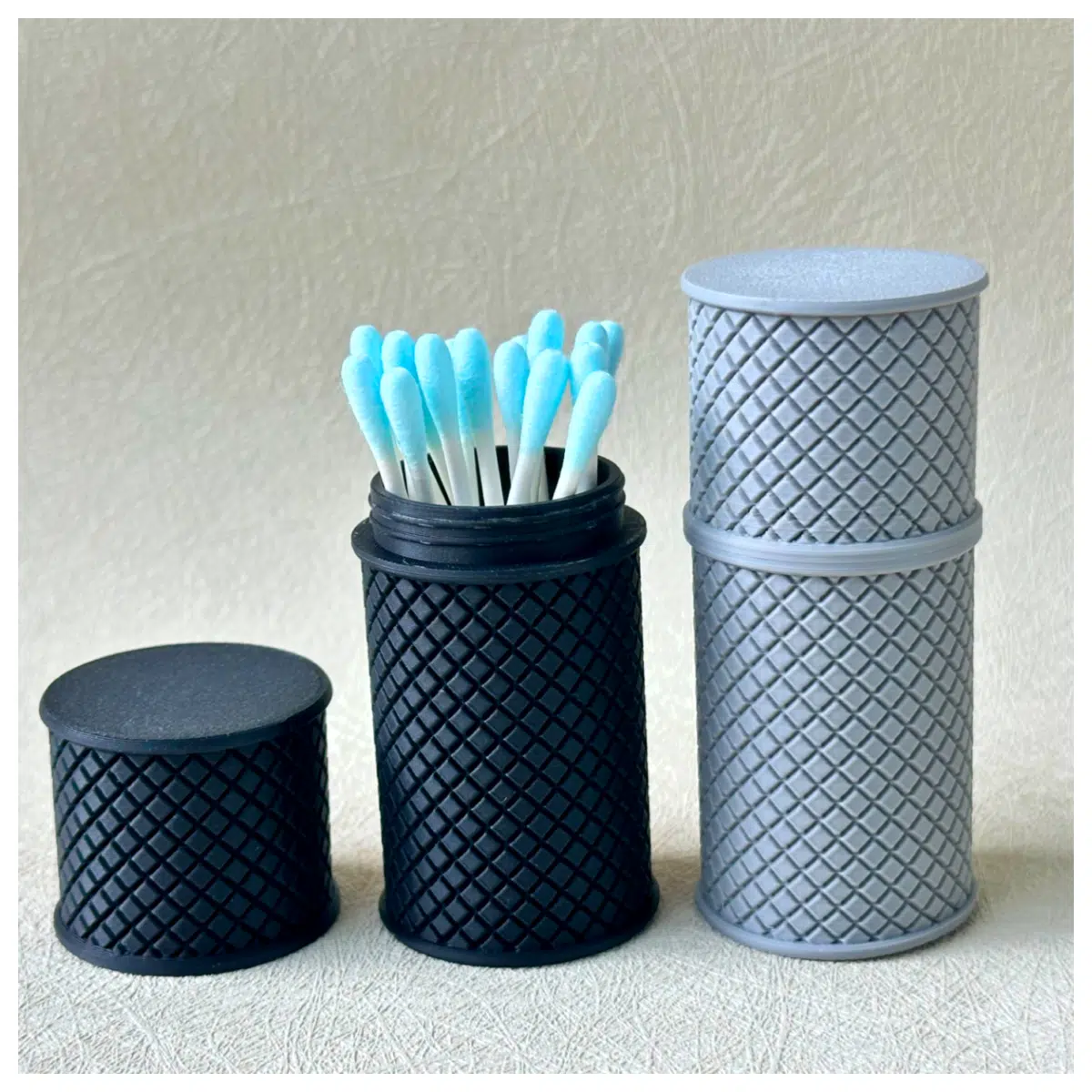 Cotton Swab Organizer Box Practical Tissue Box Home Cleaning Tools Wipe Cleaning Multi Purpose Storage Box
