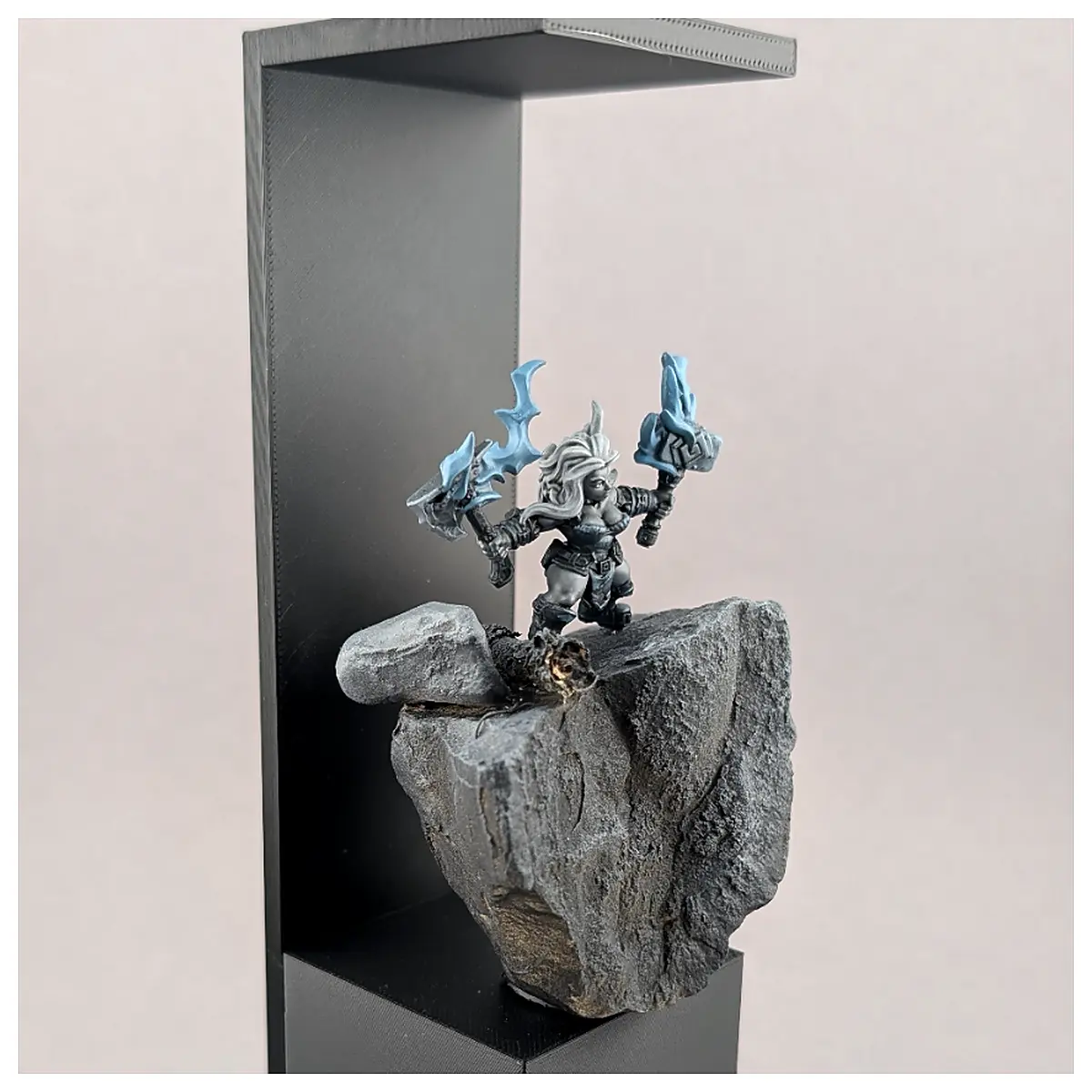 Miniature Landscape Base with Cave Background Detachable Scene Model Accessories DIY Decoration Home Decor