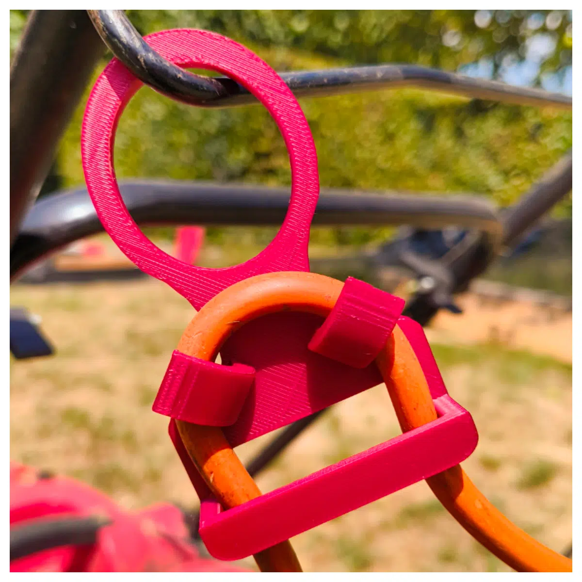 Lawn Mower Cable Bracket Installation Support Grass Cutter Accessory Cable Holder Protection Device