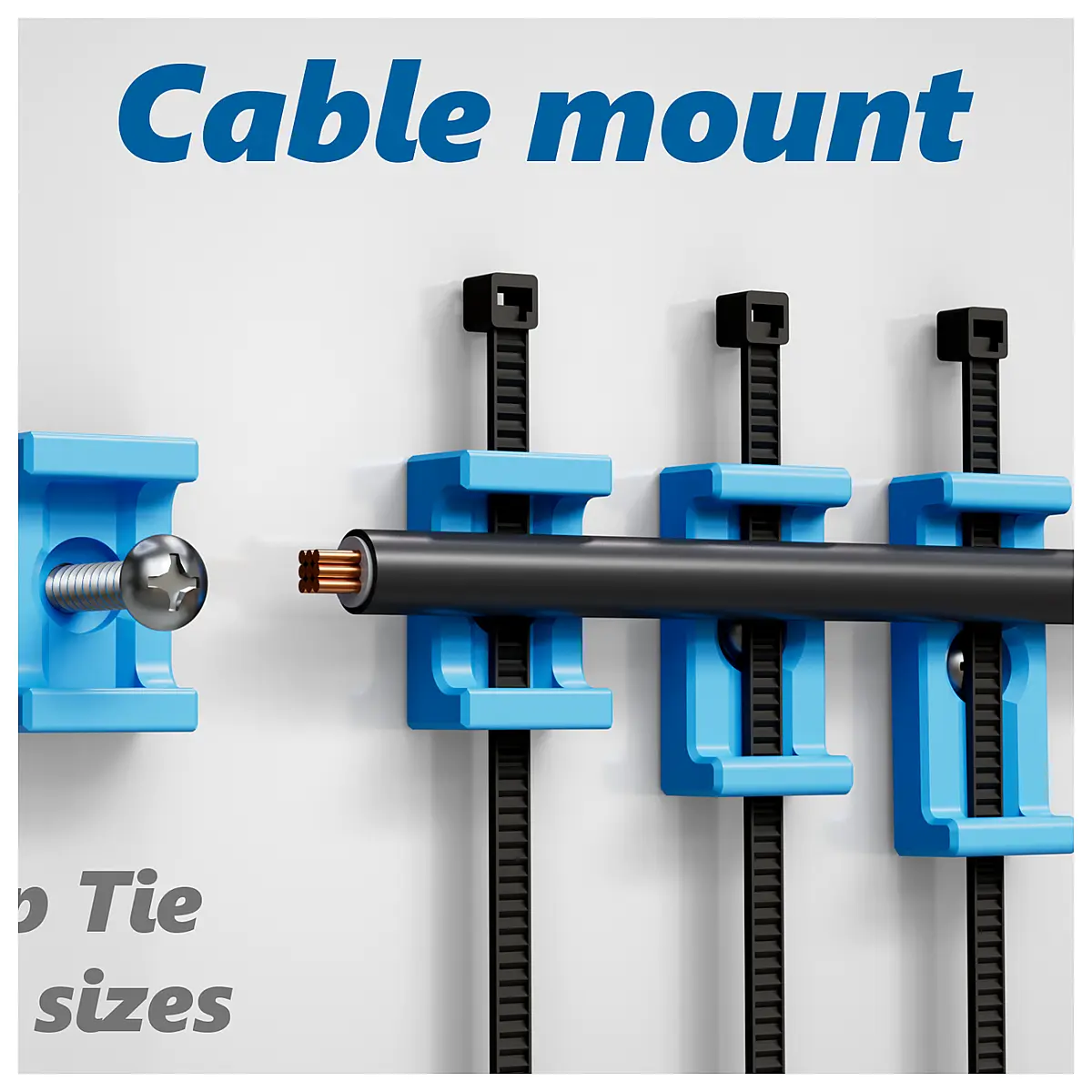Cable Management Straps Installation Securing Bundling Organizing Maintenance Protection Solutions