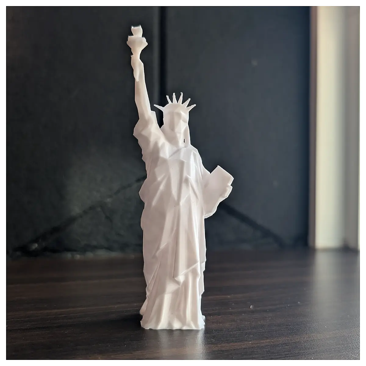 Statue of Liberty 3D Model Low Poly Architectural Model Decoration Art Sculpture Liberty