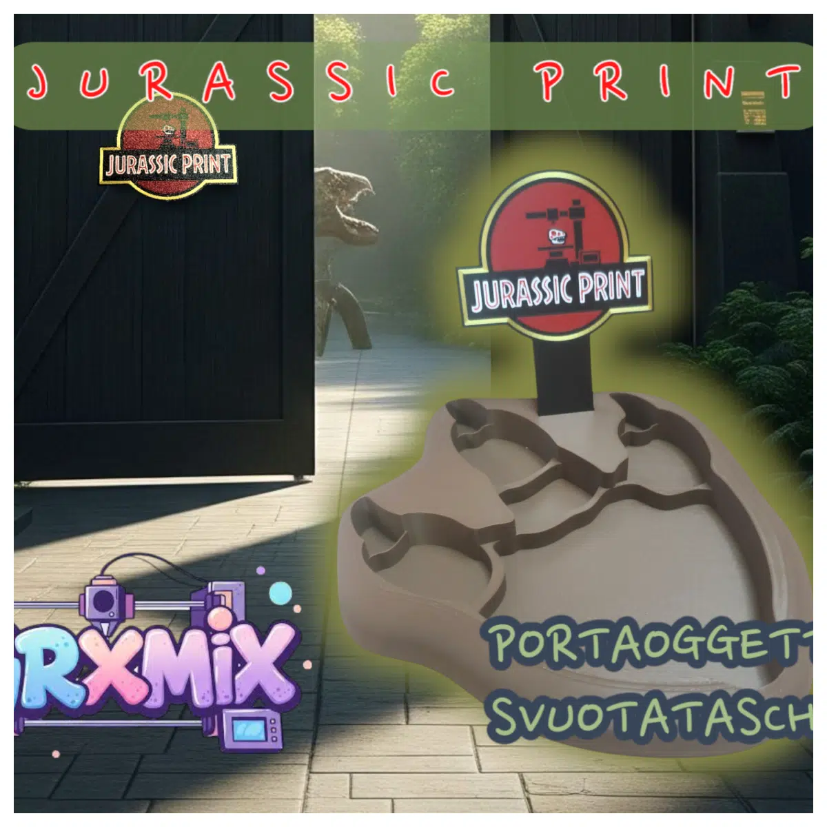 Print Lost Order Dinosaur Model Restoration Collection Recreate History Toy