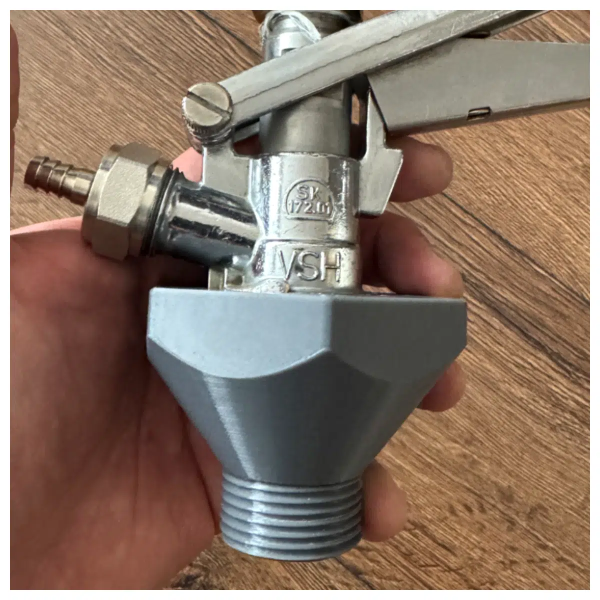 KEG Tap Adapter Beer System Parts Beer Filling Equipment Sanitary Tap Beer Accessories