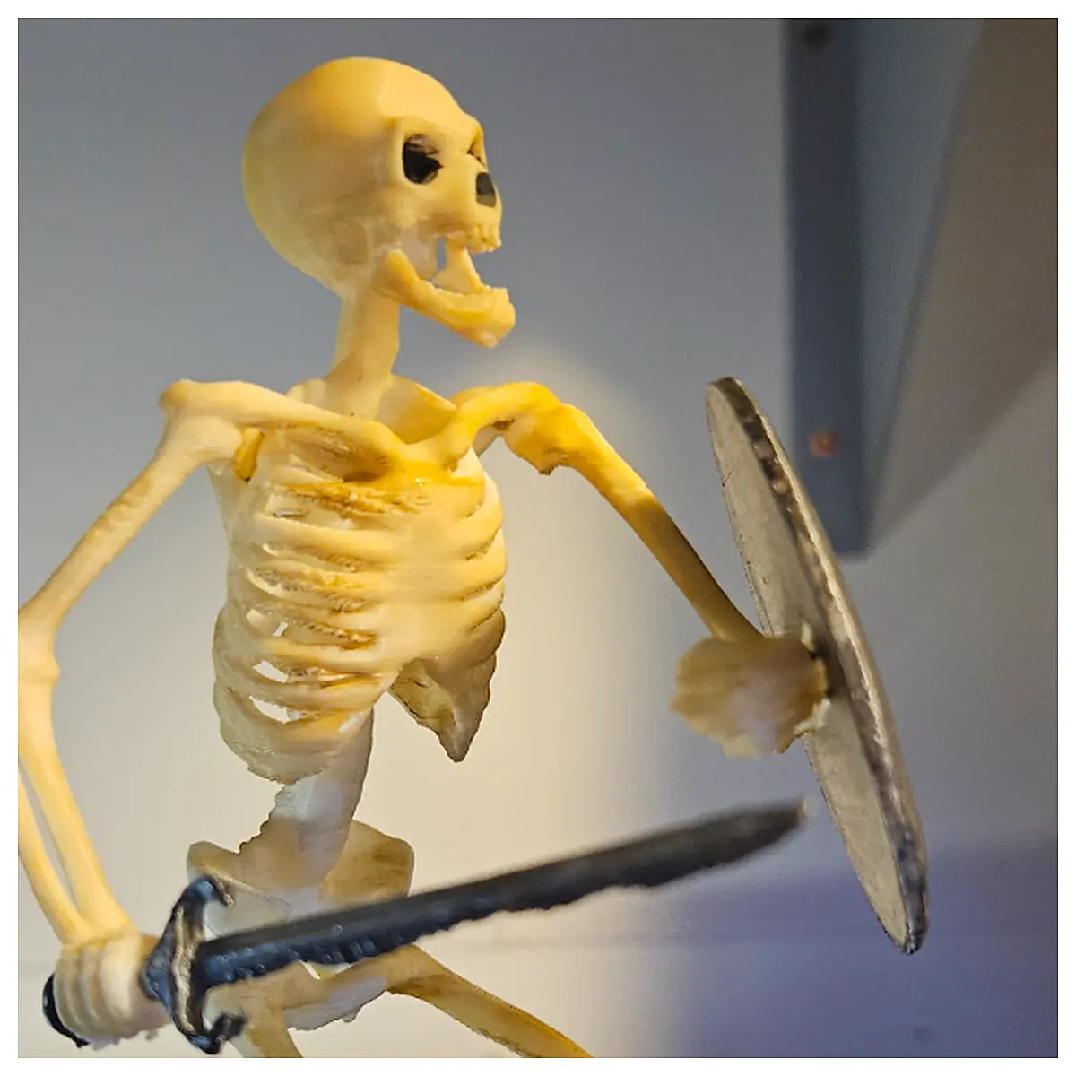 Skeleton 3 Figurine Model Collectible Jason Argos Heroes Battle Armor Toy Figure