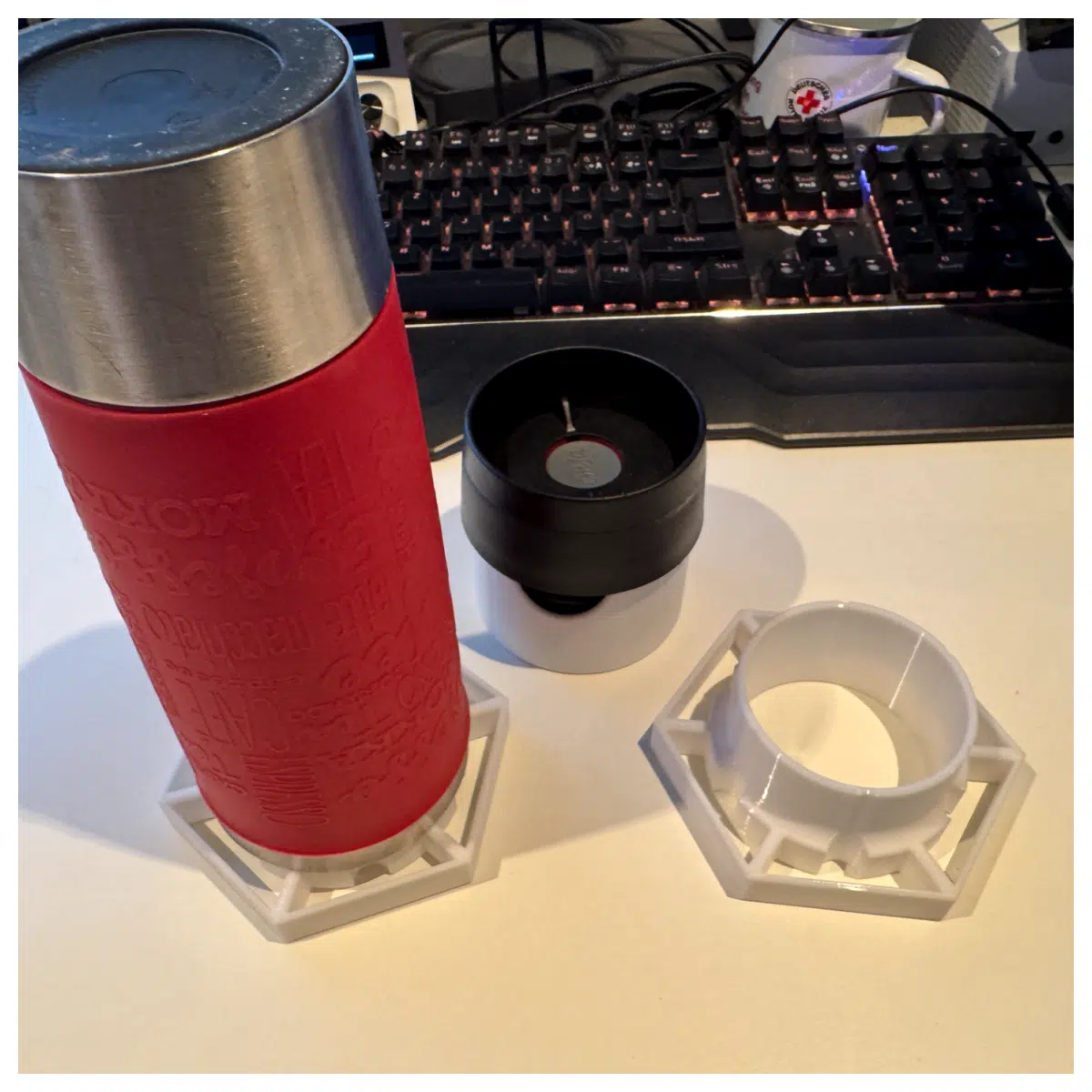 Aims Insulated Cup Dripper Leak Prevention Device Water Leak Guard Insulated Cup Accessory Dripper Head Leak Stop Solution