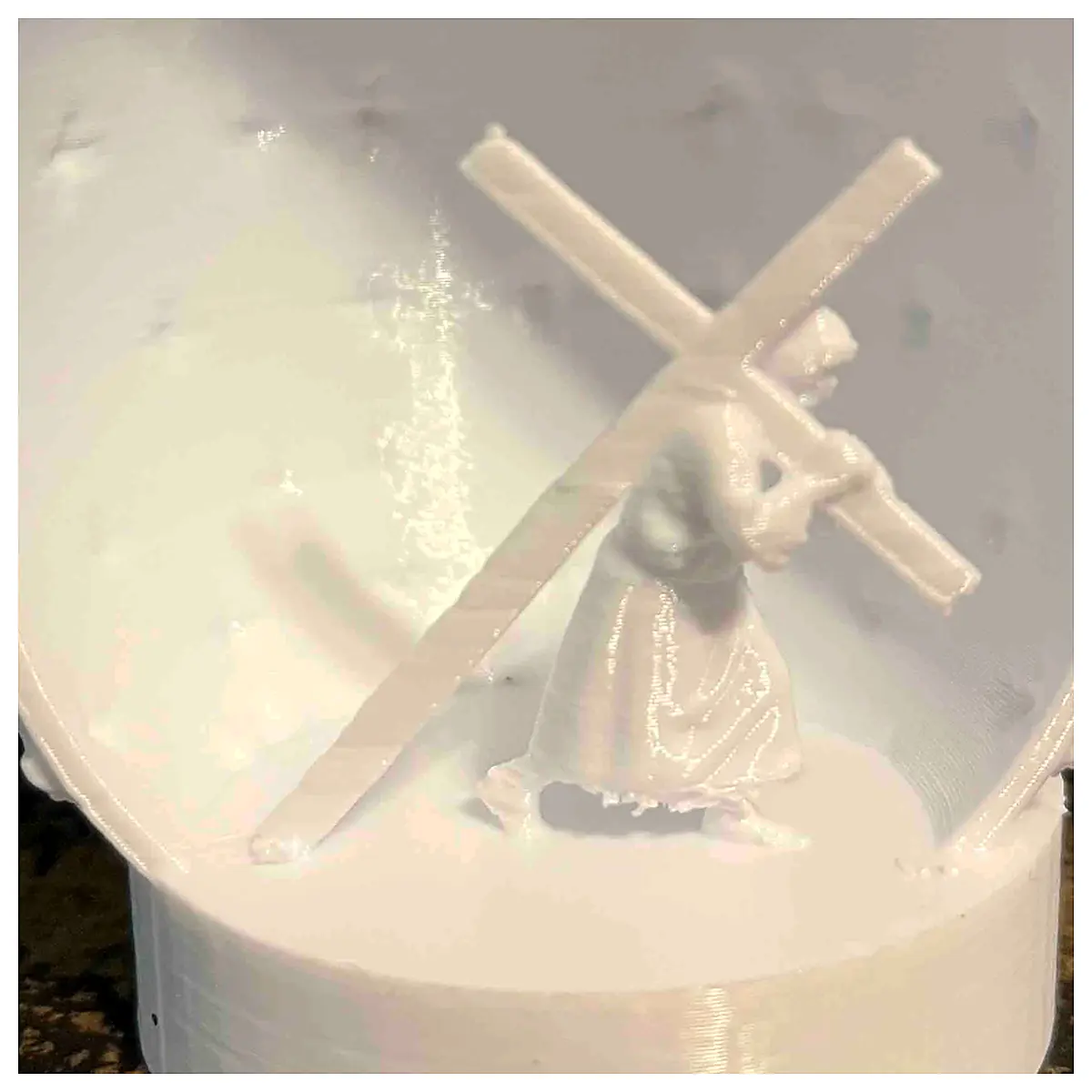 Bible Theme Decor Jesus Crucifix Religious Art Sculpture Christian Gifts Religious Collection Art