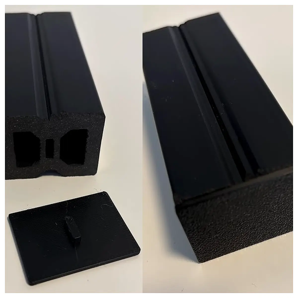 WPC Decking Corner 3x4cm Trim Boards Waterproof Outdoor Decking Accessories Flooring s Decking Trim WPC