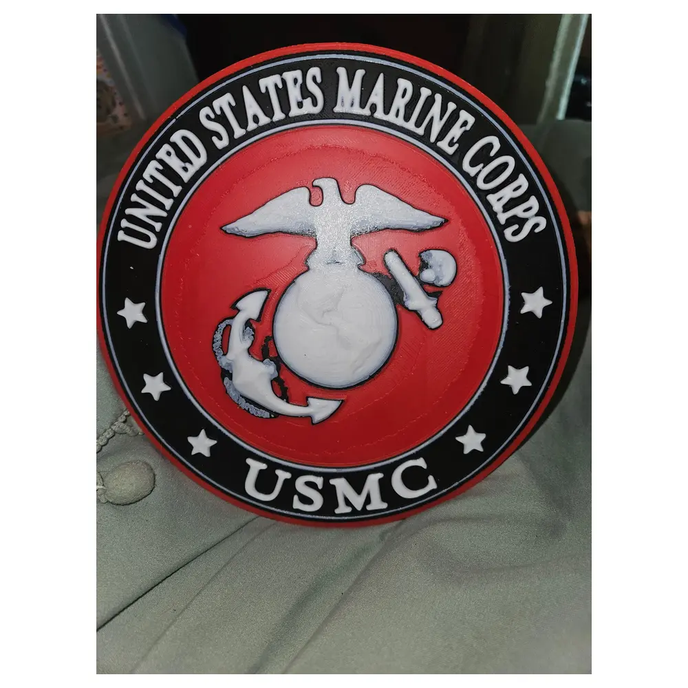 Marine Corps Plaques Memorial Military Commemorative Medals Military Relics War Zone Collectibles