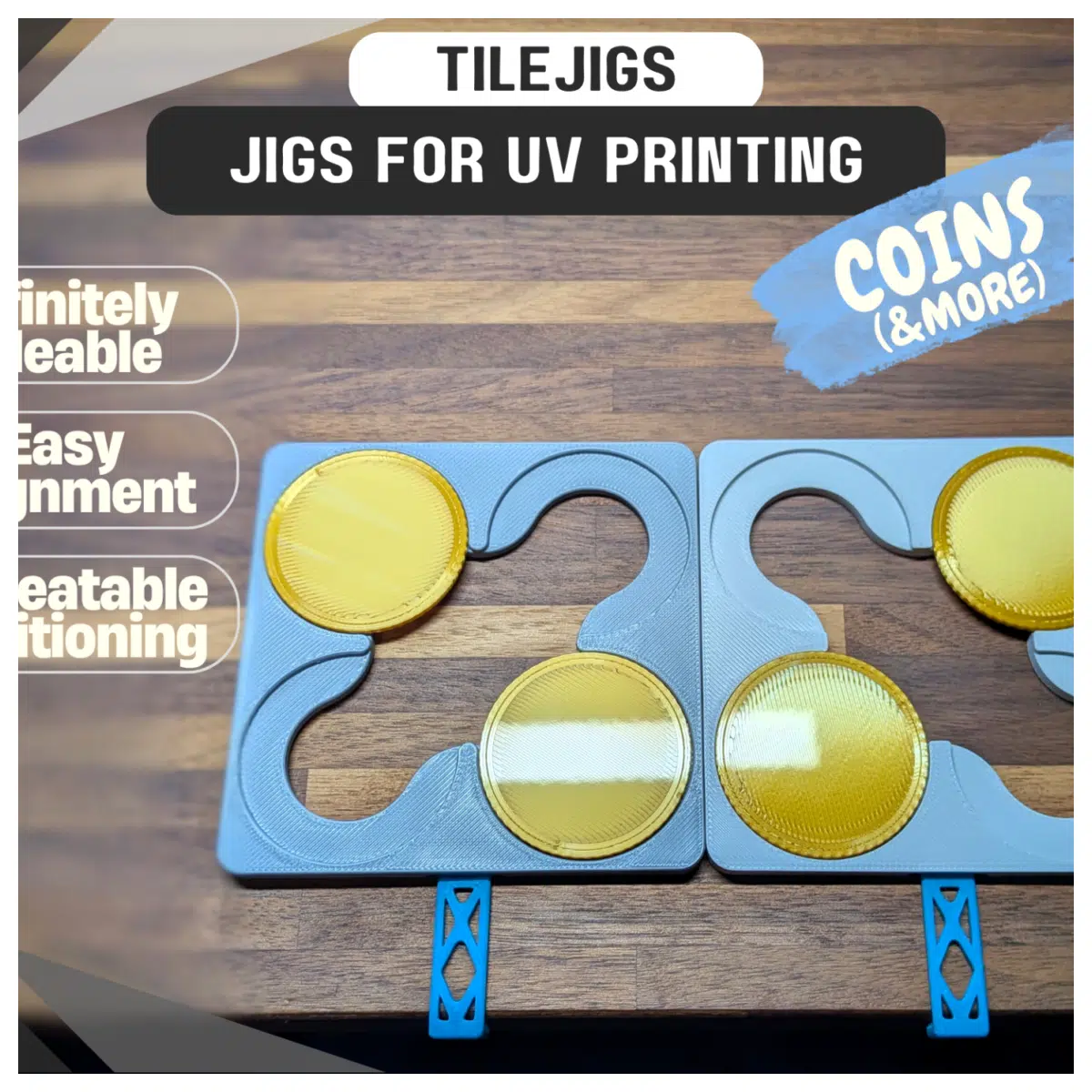 Circle Jigs for Printing Laser Fast Fixation Accessories Precision Tools Film Jigs
