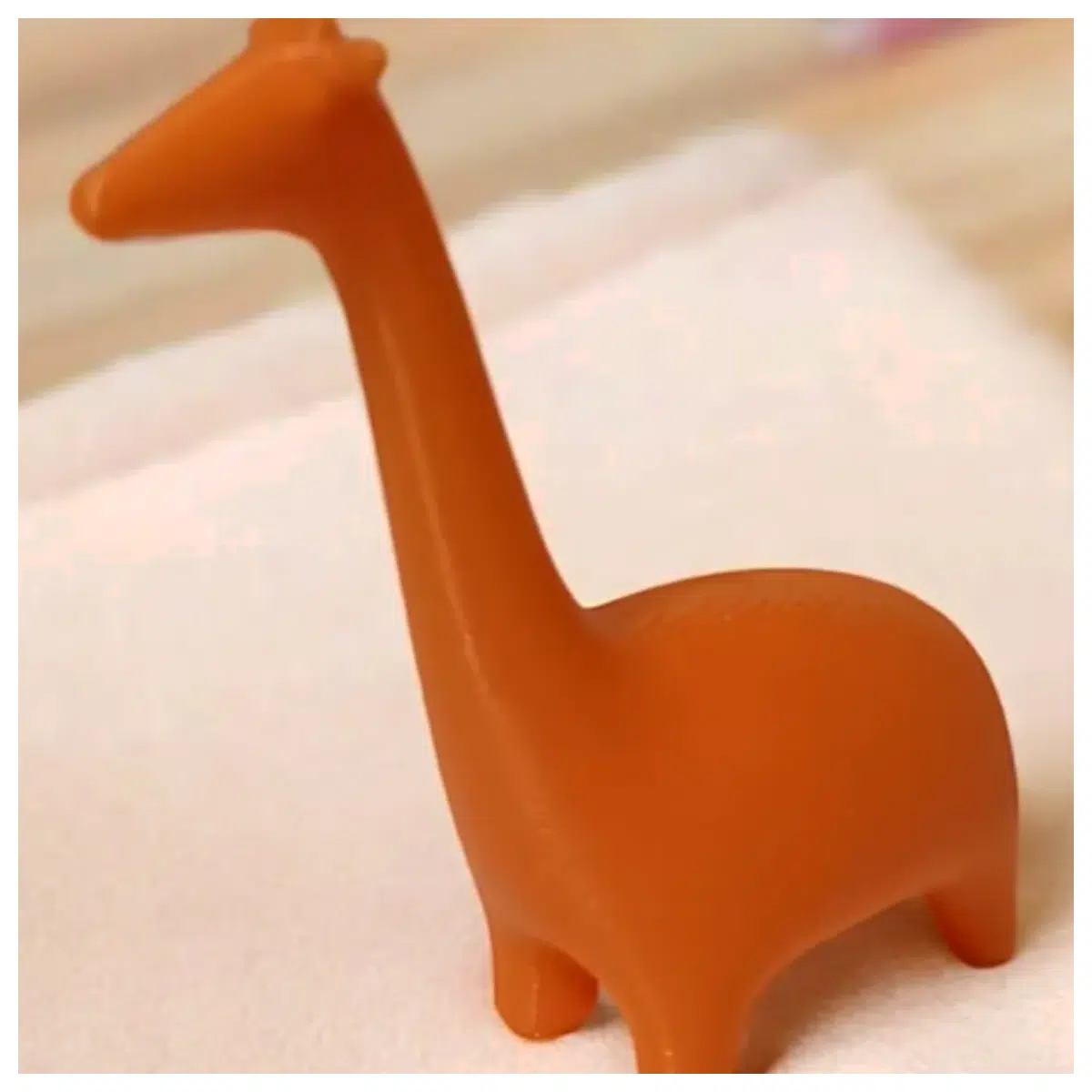 Cute Giraffe Toy Child Educational Games Baby Gift Animal Plush Learning Cognition Safe Eco Friendly