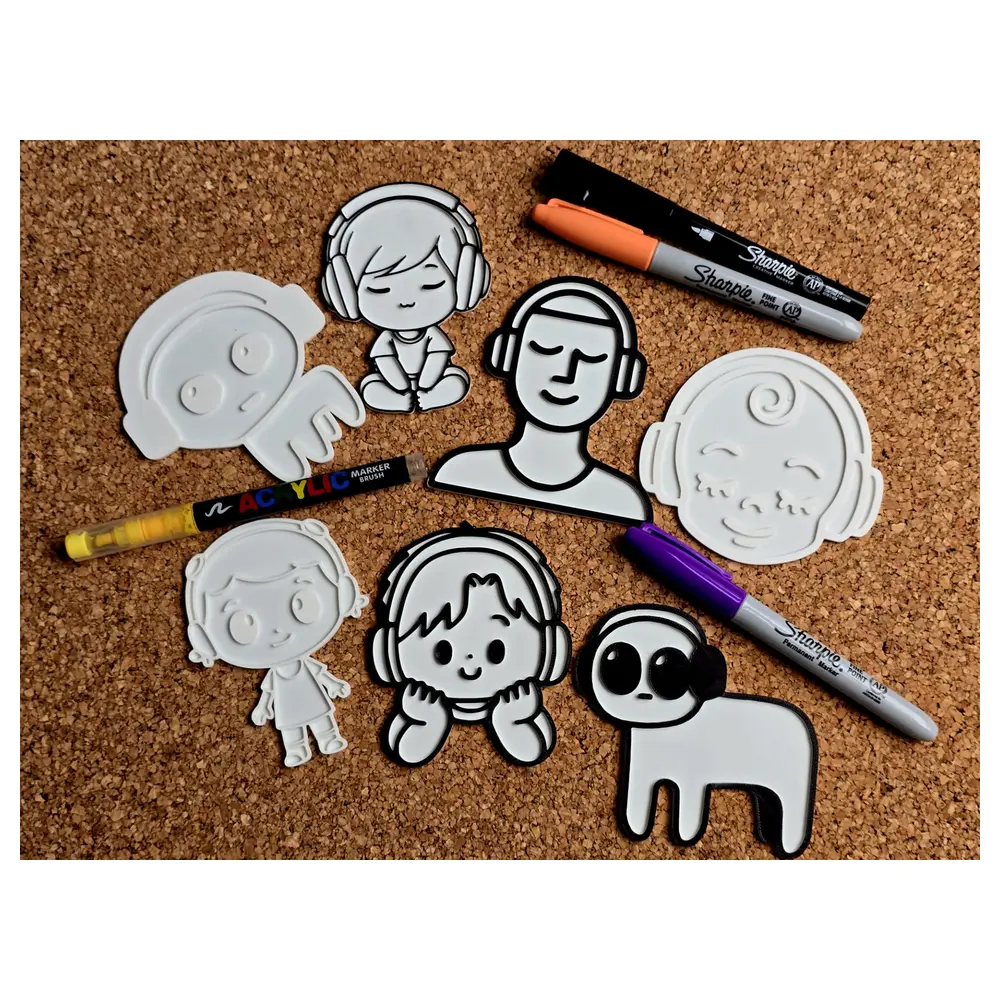 Autism Headphones DIY ing Activity Kids Hearing Aids Sensory Toys