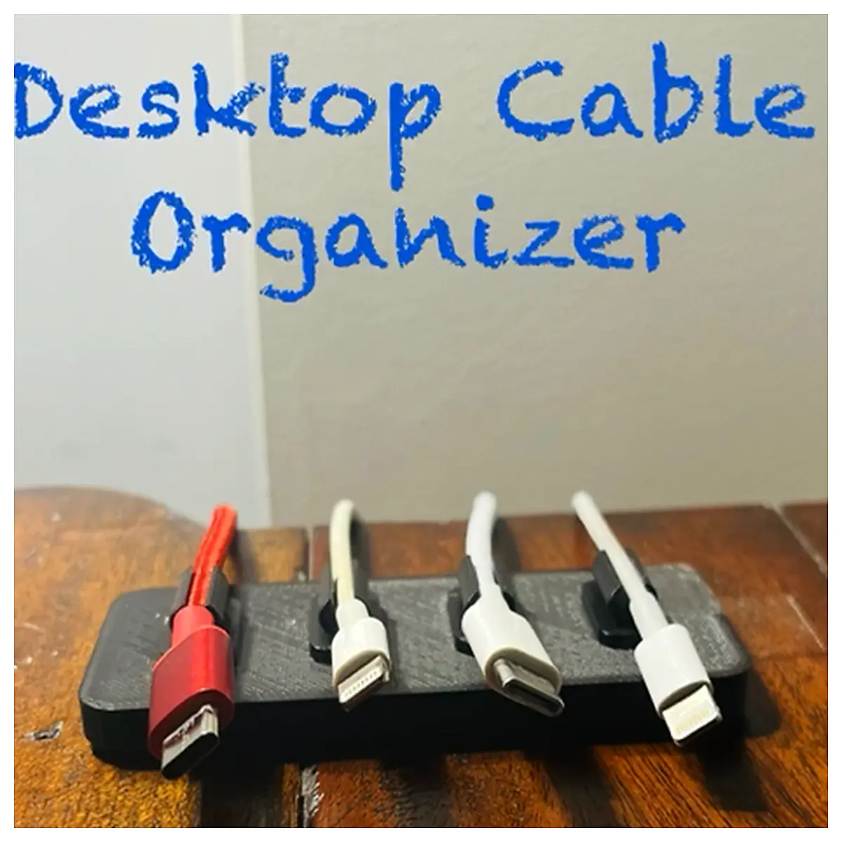 Desktop Cable Organizer Cable Management System Cord Organizer Desk Accessories Cable Clips Storage Solutions