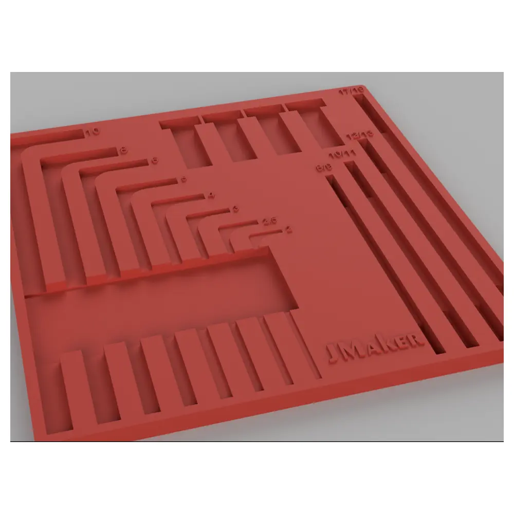 Hex Key Organizer Tool Box Wrench Storage Repair Tools Parts Organizer Fasteners