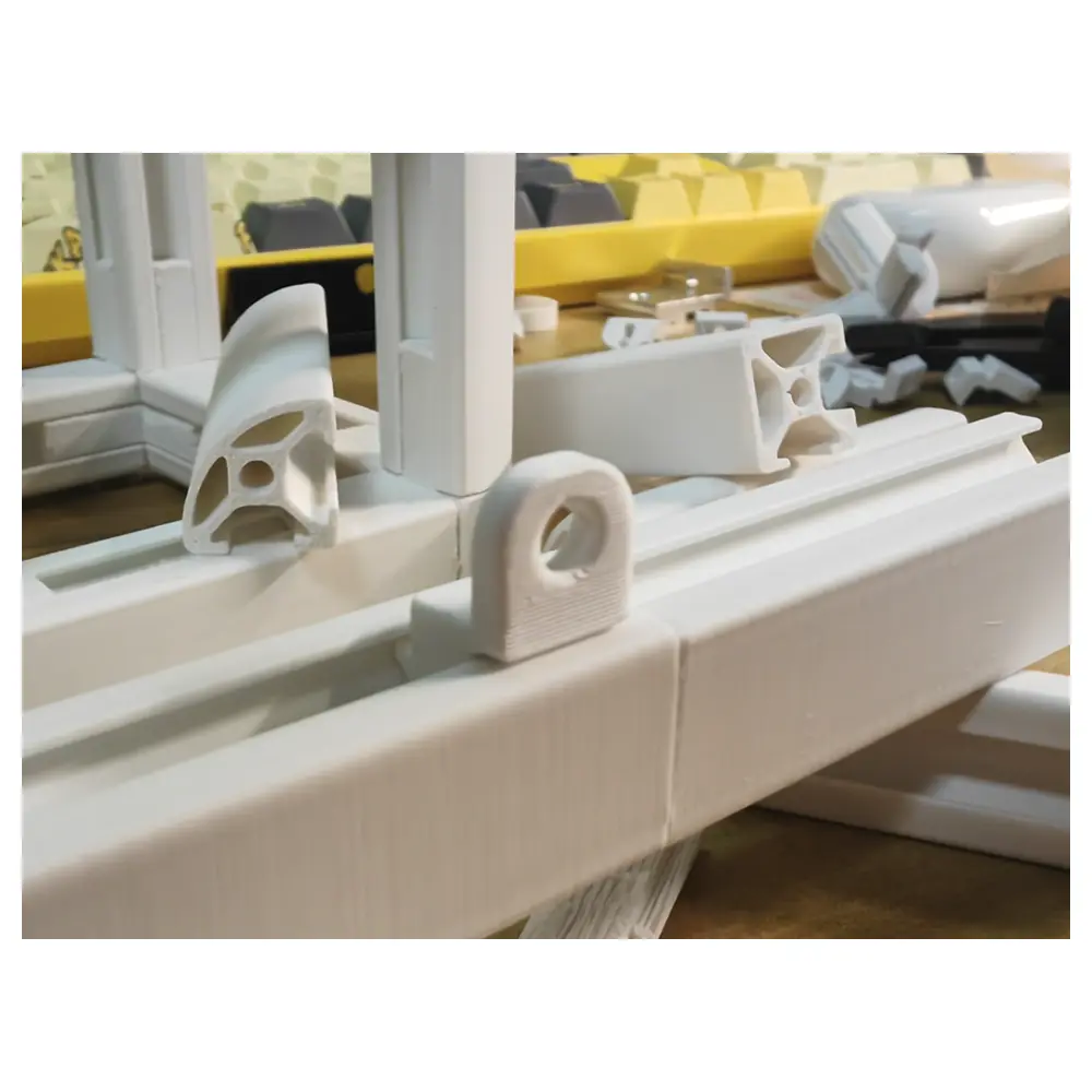 Profile Sheet Support 1515 Layer Plate Bracket 4mm Holes European Standard Accessories Seamless Support Industrial Plate