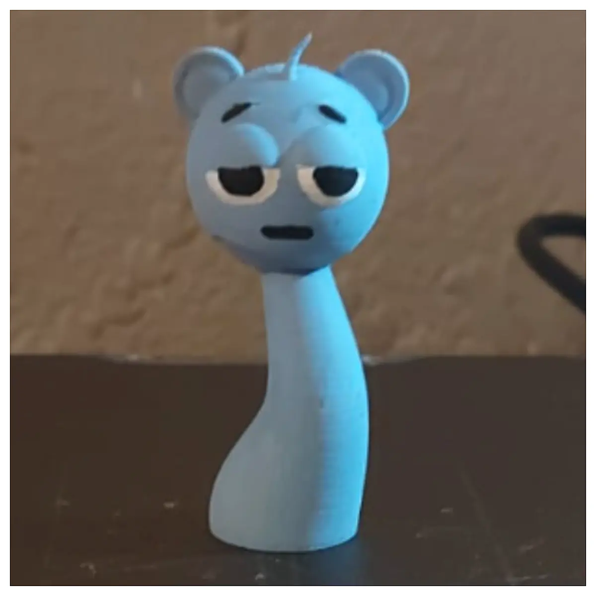 Blue Elf Figure Toy Role Model 3D Print Character Model Repair Parts Accessories