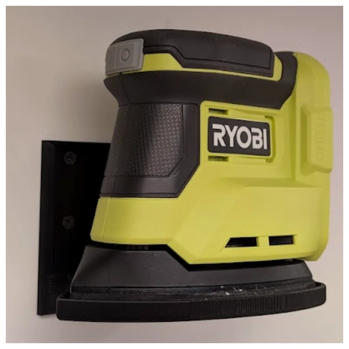 Ryobi ONE RPS18 0 Grinding Machine Wall Mount Bracket Installation Storage Grinding Paper Accessories