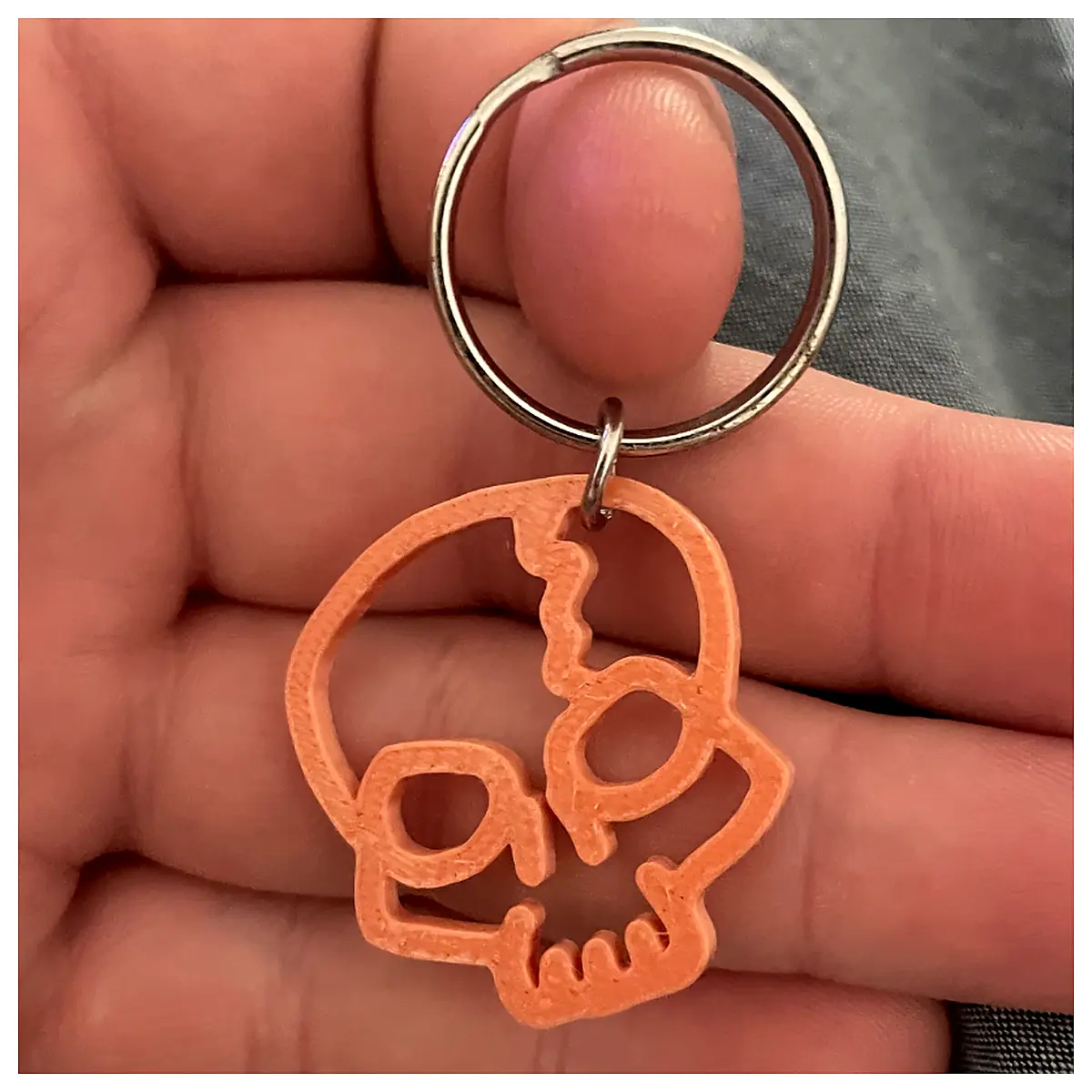 Skull Keychain Decoration Hanging Gag Gift Memorial Skull Keychains Gift