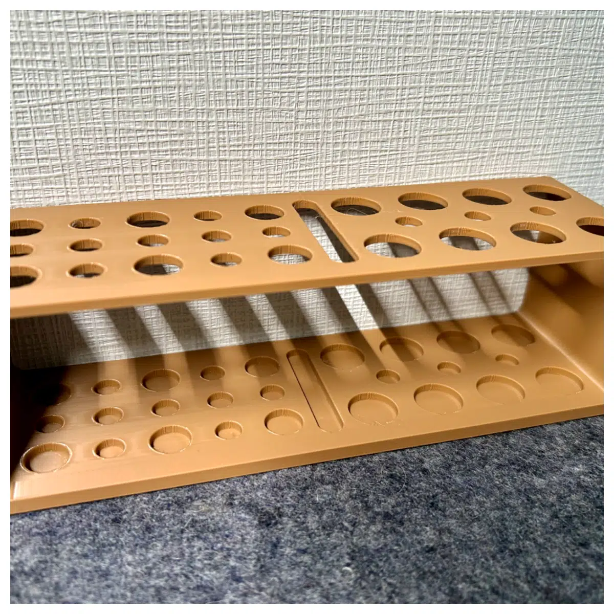 Paint Brush Holder Organizer Cleaning Storage Solution Art Supplies Organizer Brush Rack Accessories Paint Tool Organizer