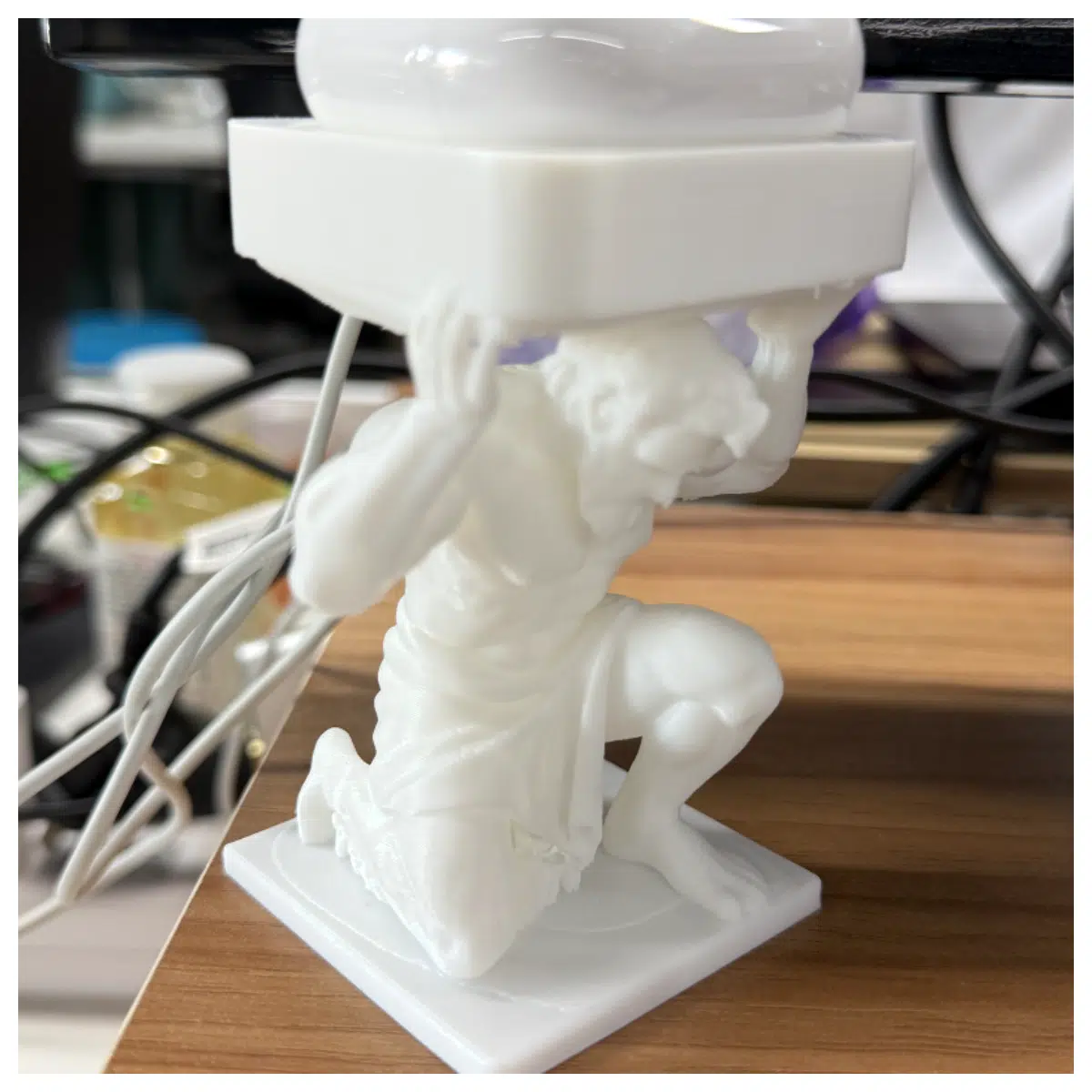 4 Charging Stand Sculpture Base Charger Accessory Protection Case Smart Decoration Desktop Ornament Charging Parts