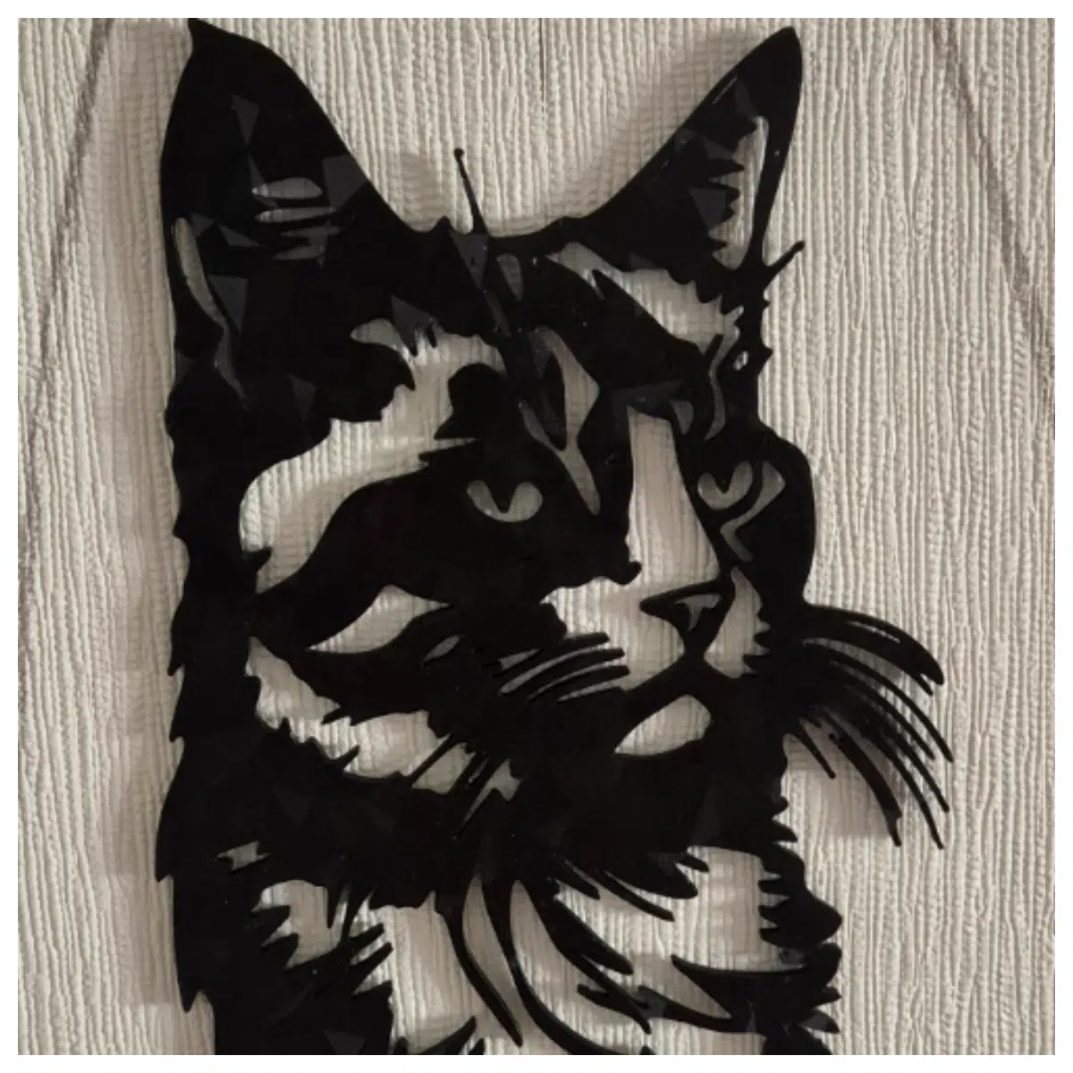 Wall Decor Cat Decorative Wall Hanging Creative Figurine Indoor Decoration Wall Art Cat Figurine Wall Ornament